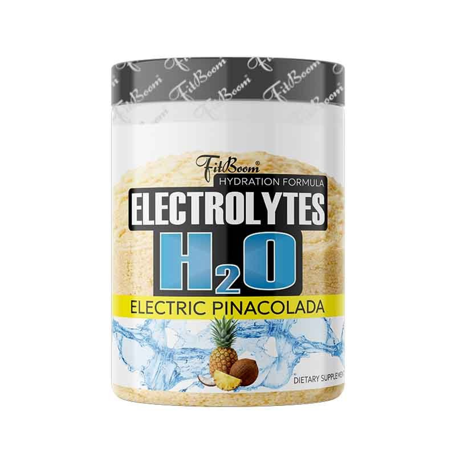 Electrolytes H2O - FitBoom 500 g Electric Blue Raspberry · záber 1