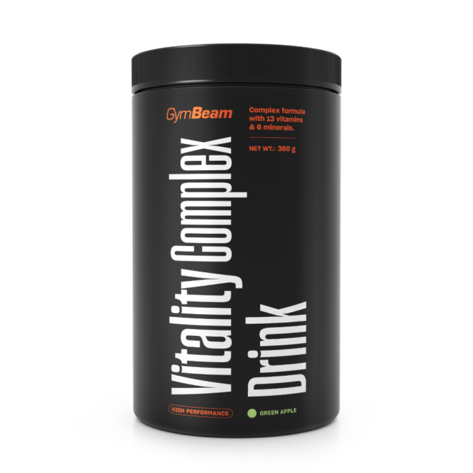 GymBeam Vitality Complex Drink zelené jablko · záber 1