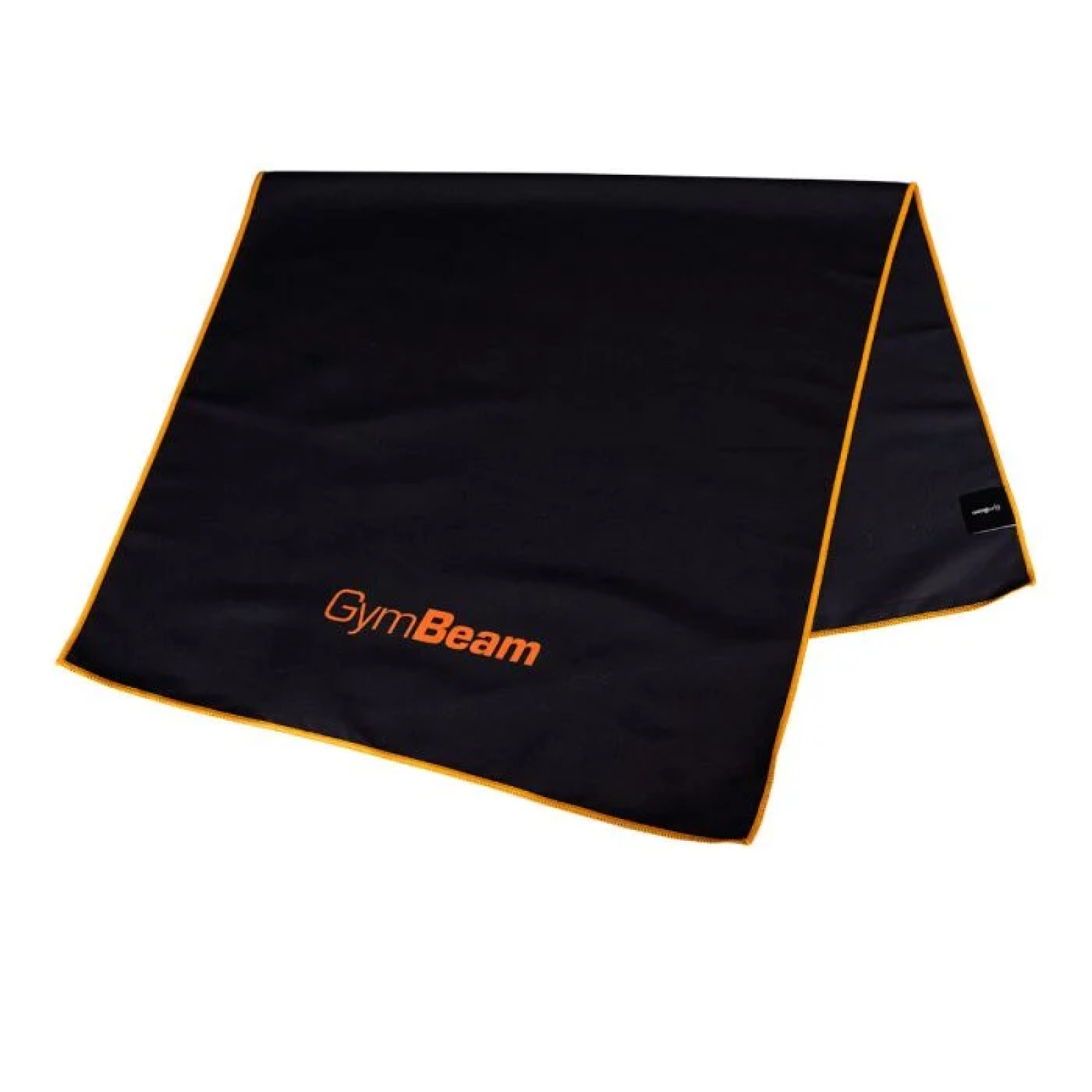 GymBeam Športový rýchloschnúci uterák Black/Orange · záber 1