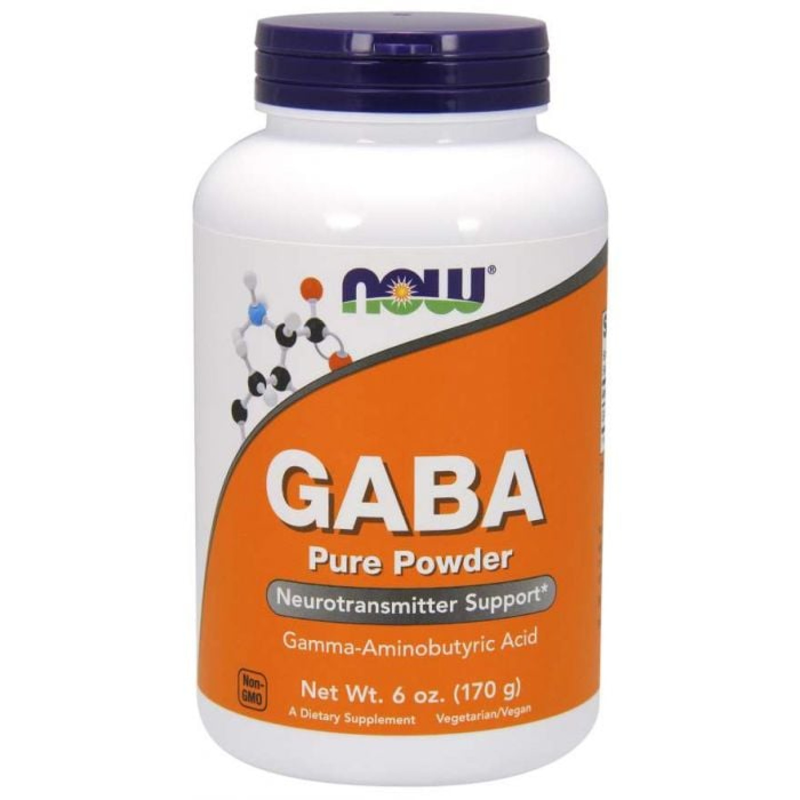 NOW Foods GABA Pure Powder 170 g · záber 1