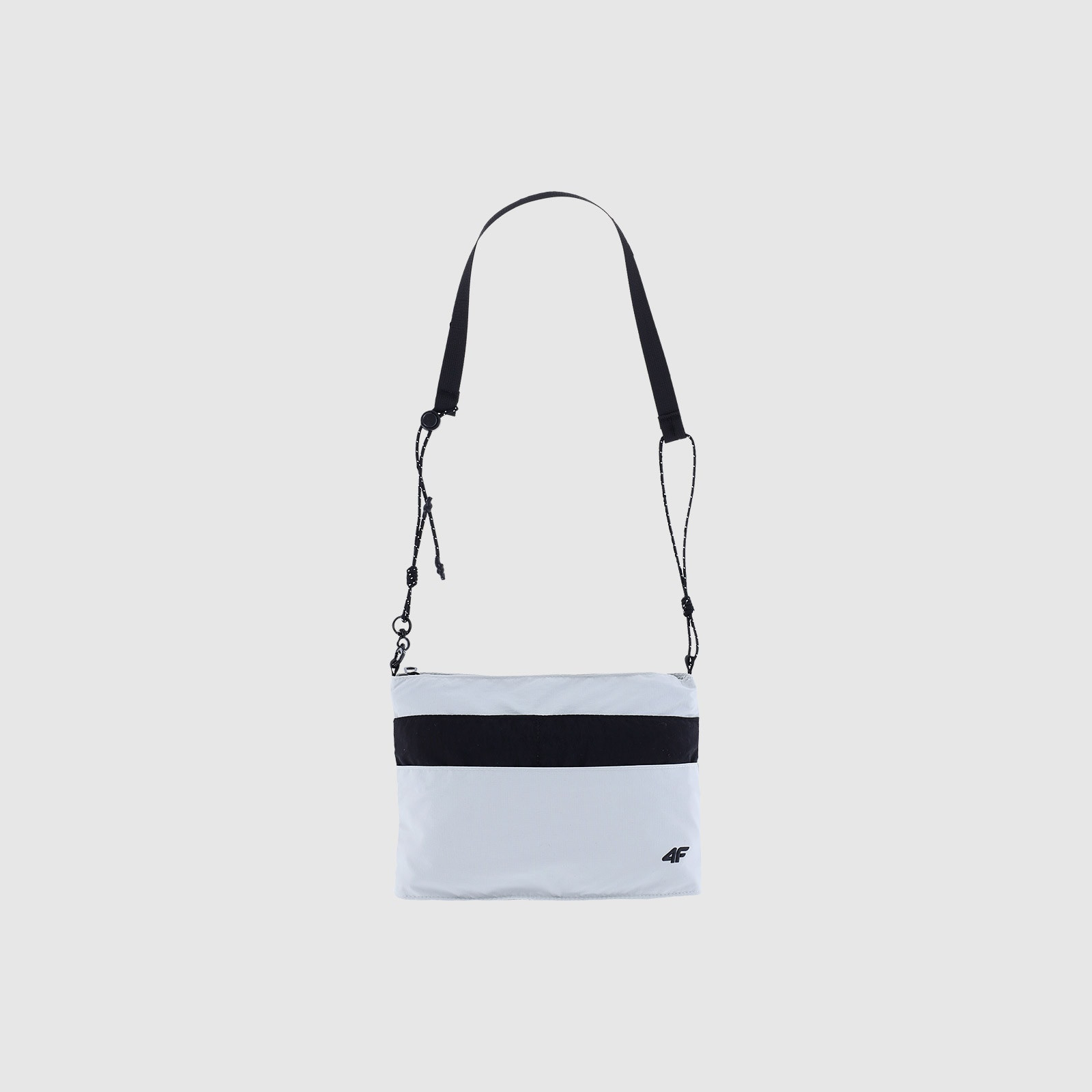 Unisex crossbody taška - sivá · záber 1