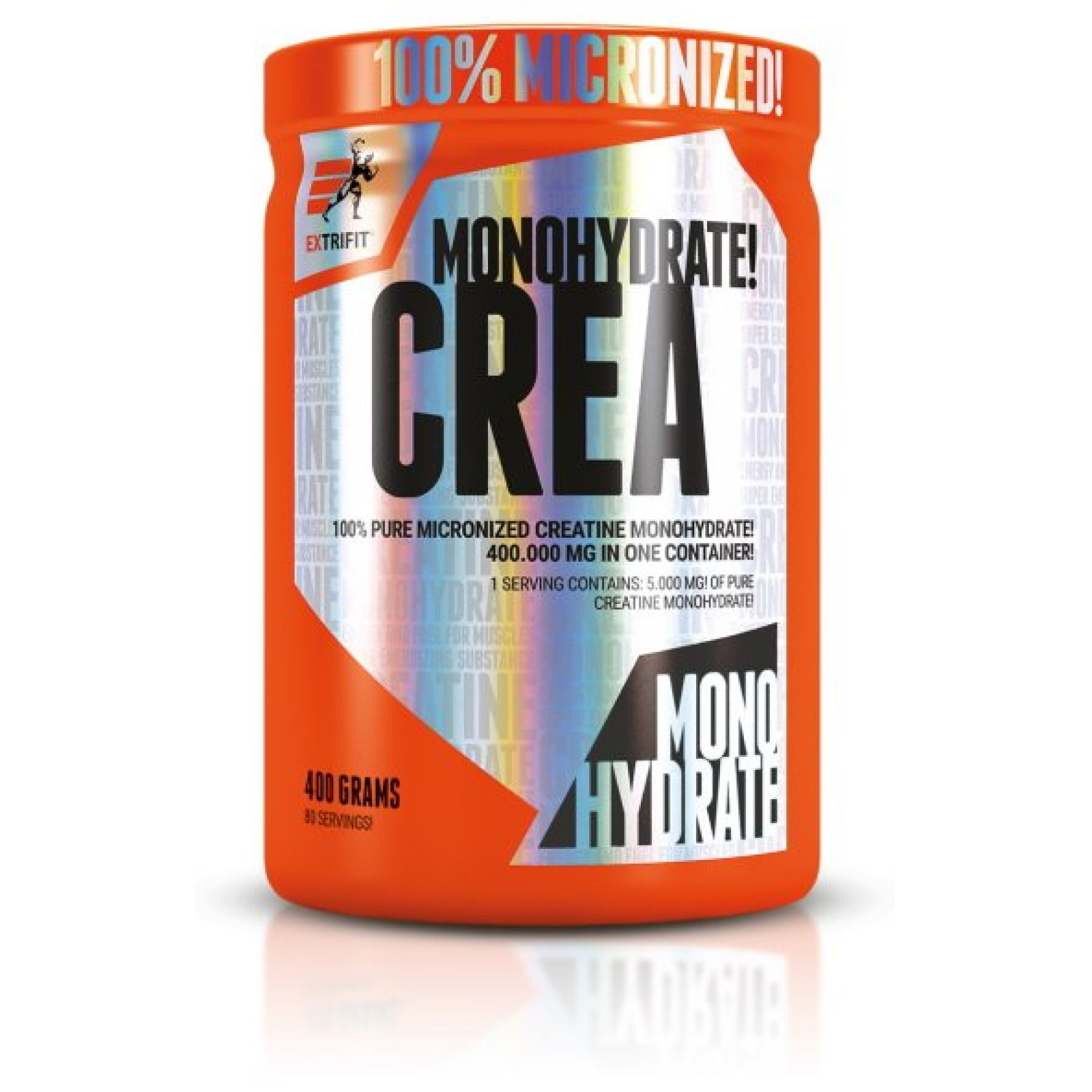 Crea Monohydrate - Extrifit 400 g · záber 1