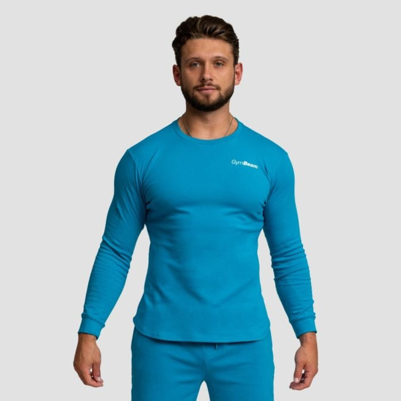 GymBeam Mikina Limitless Aquamarine XXLXXL · záber 1
