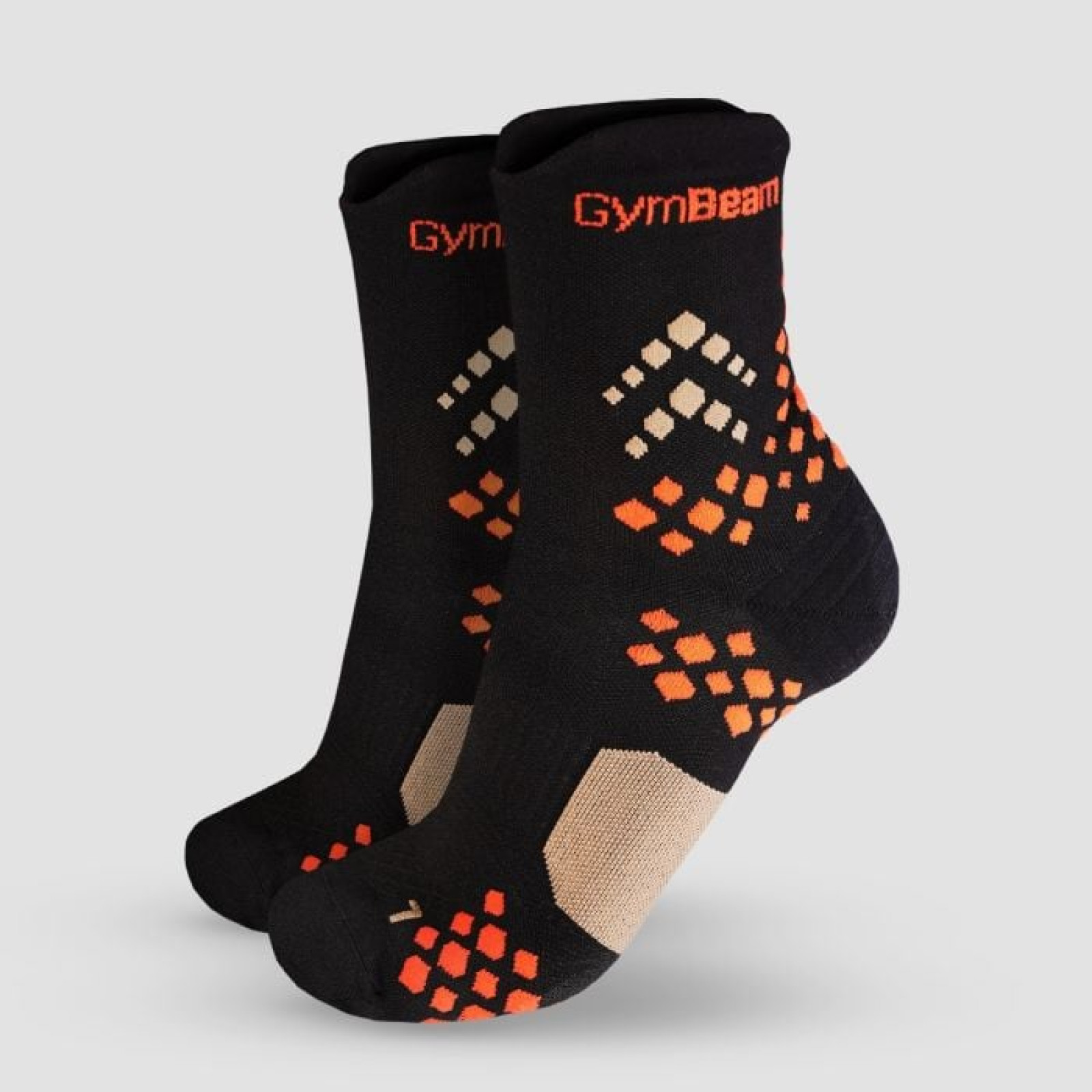 GymBeam Bežecké ponožky Pulse Black XL · záber 1