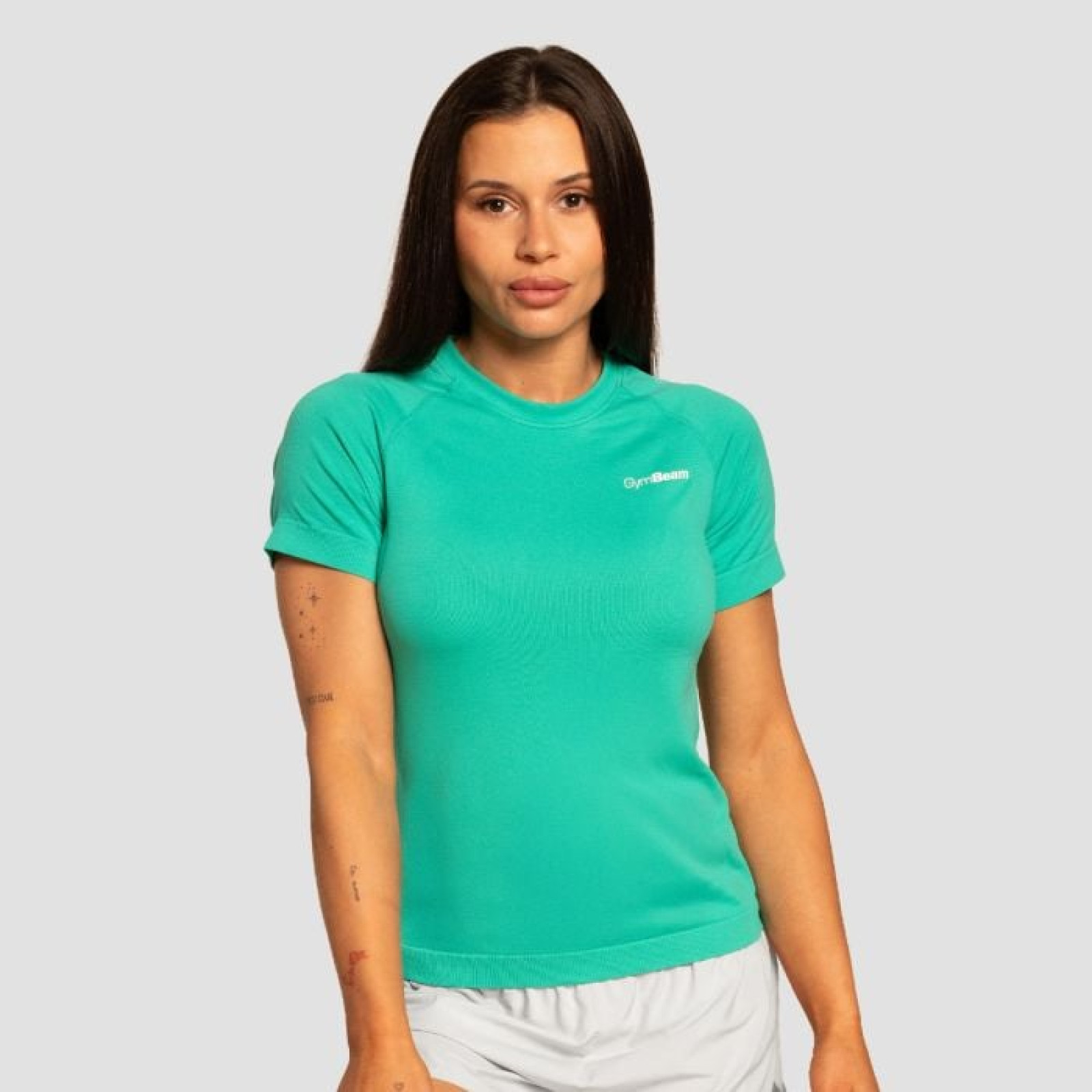 GymBeam Dámske bežecké tričko Pulse X Green L · záber 1