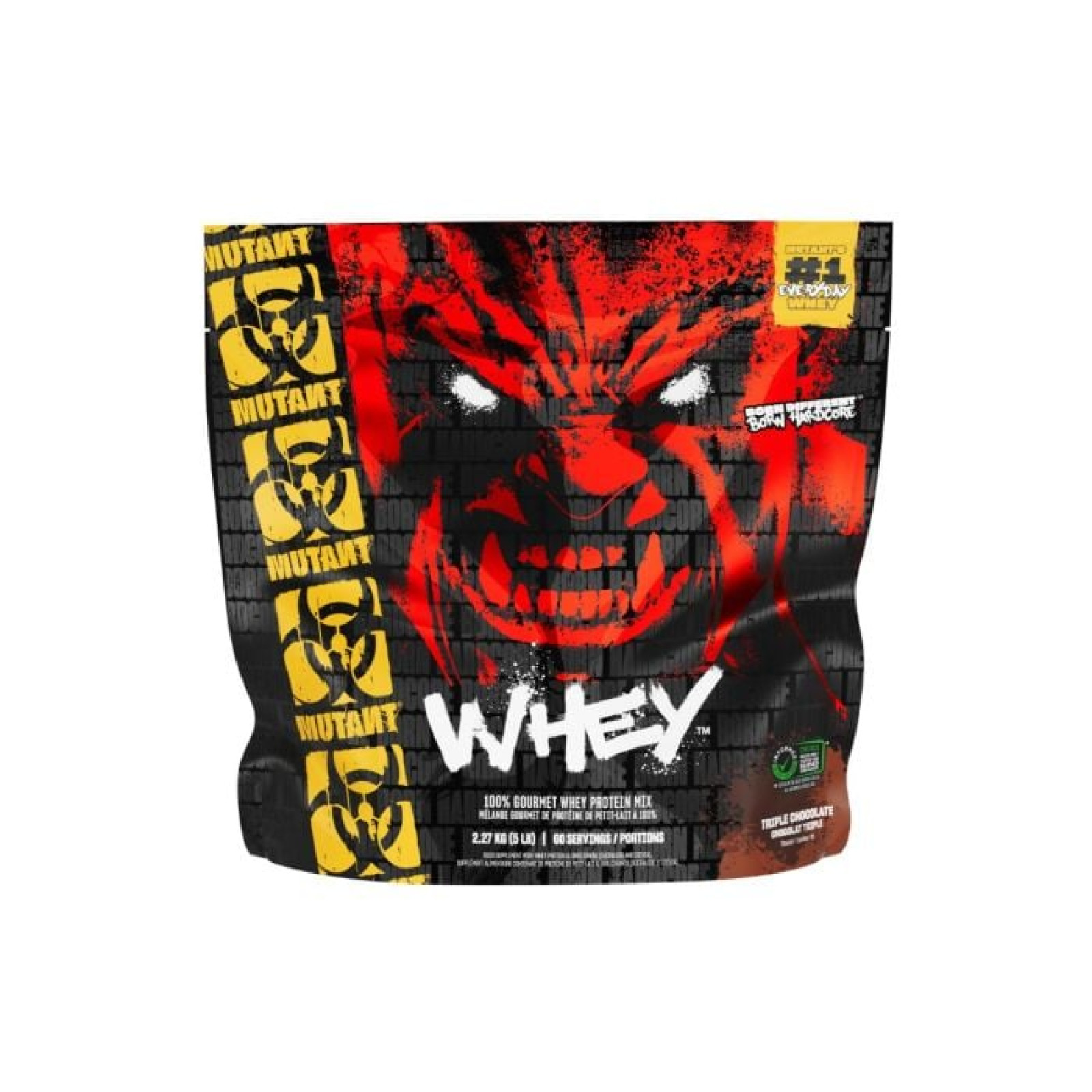 PVL Mutant Whey trojitá čokoláda - Príchuť: Trojitá čokoláda | Hmotnosť: 2,27 kg | Balenie: 6 · záber 1