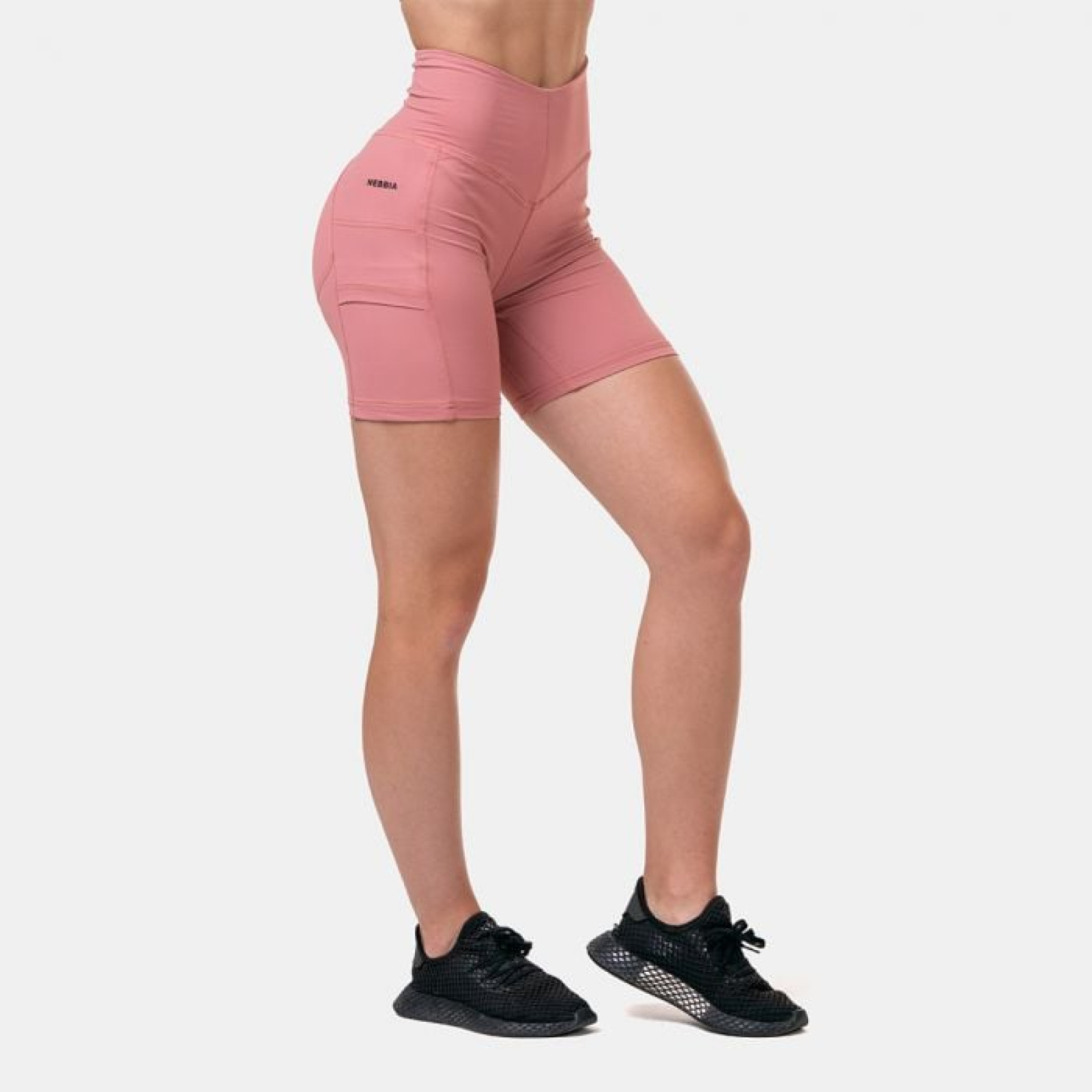 NEBBIA Dámske šortky Biker Fit&Smart Old Rose XS · záber 1