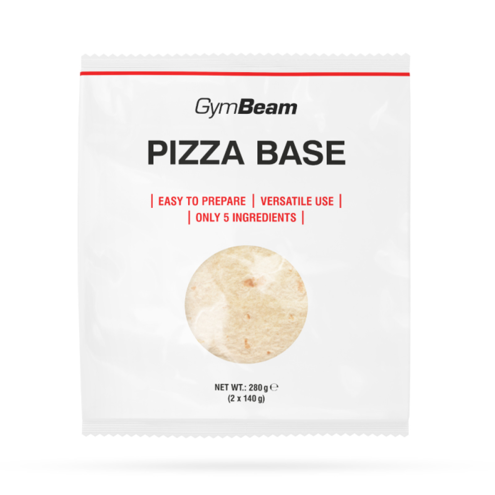 GymBeam Cesto na pizzu - Hmotnosť: 0,28 kg | Balenie: 20 · záber 1