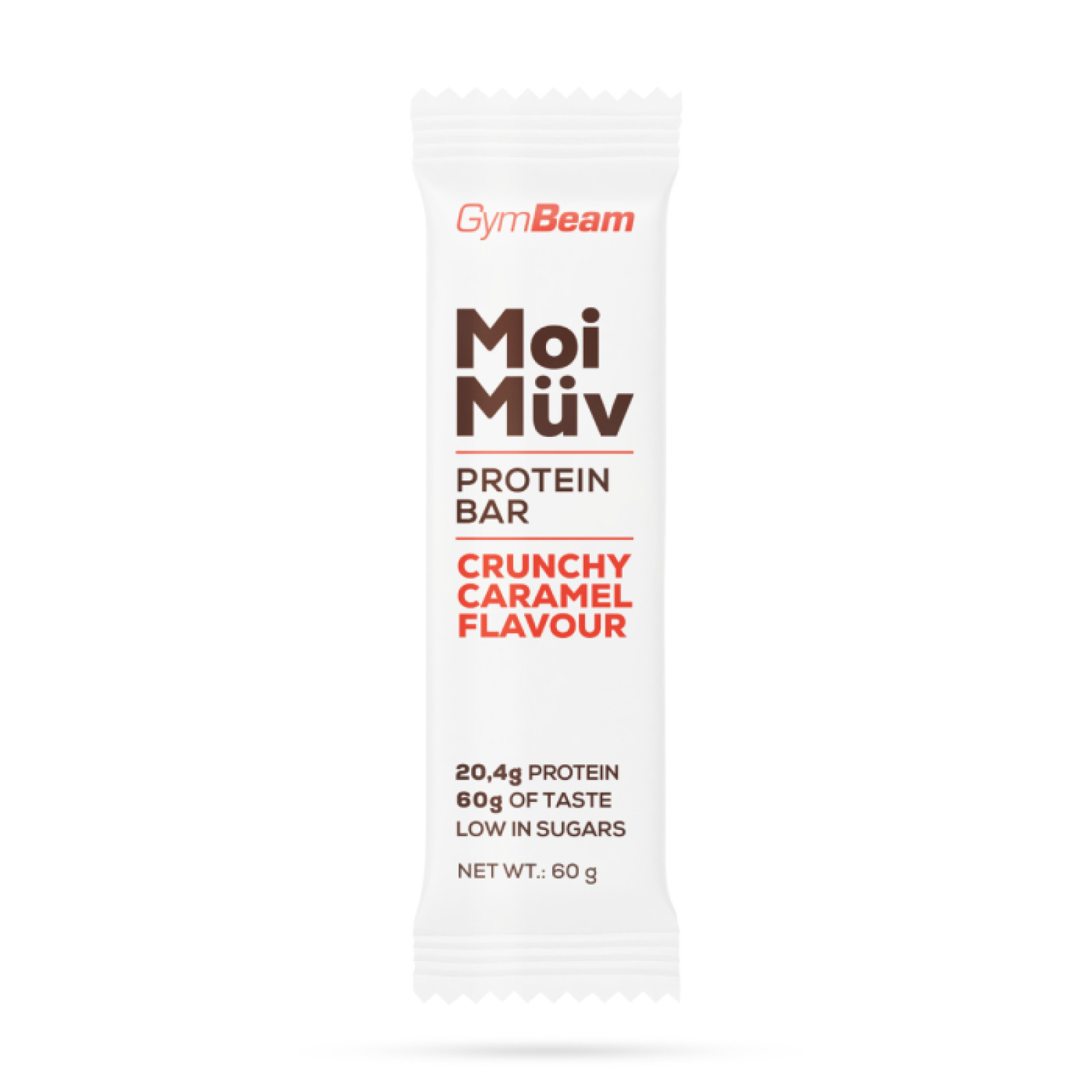 Gymbeam MoiMüv Protein Bar chrumkavý karamel · záber 1