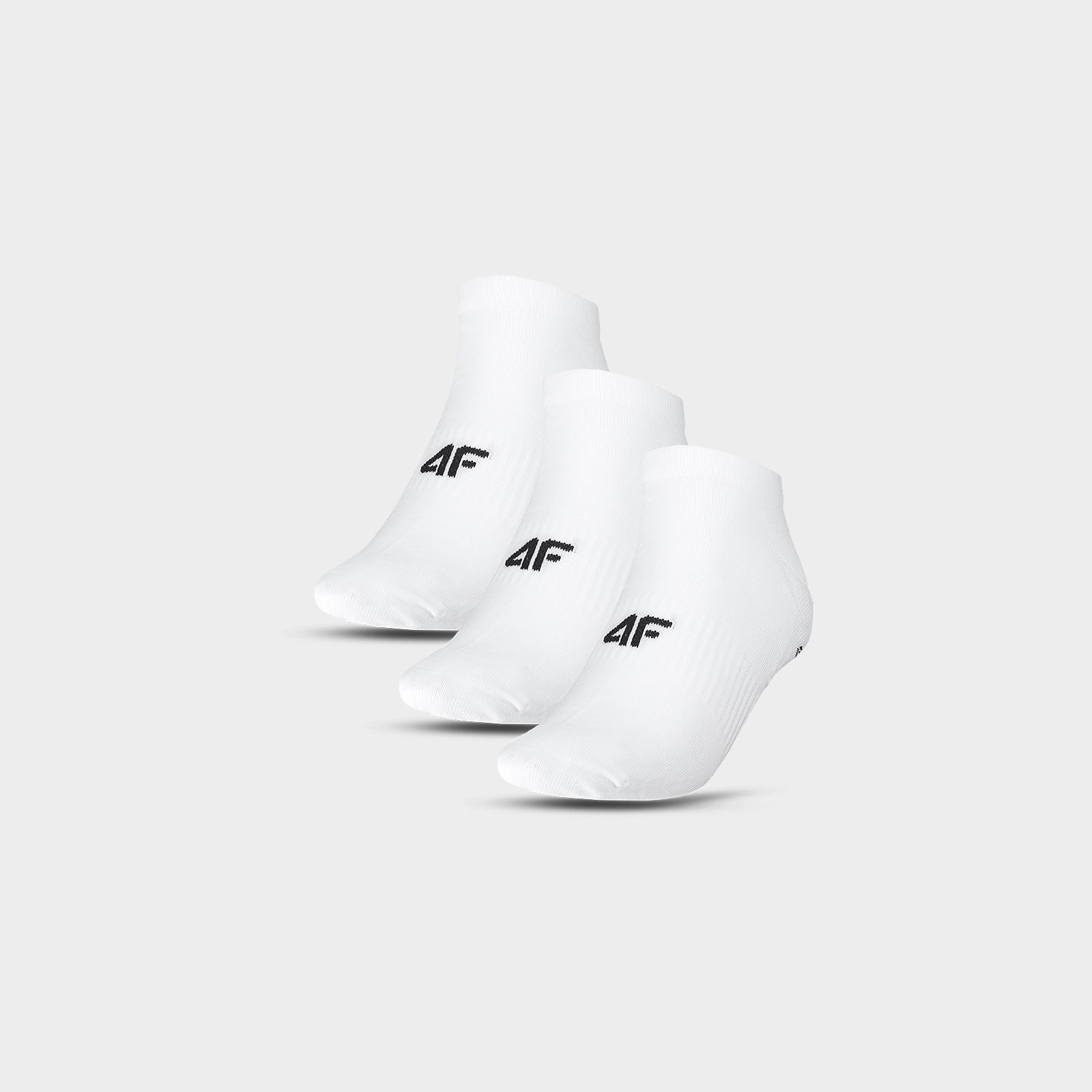 Krátke ponožky (3-pack) pánske - biele · záber 1