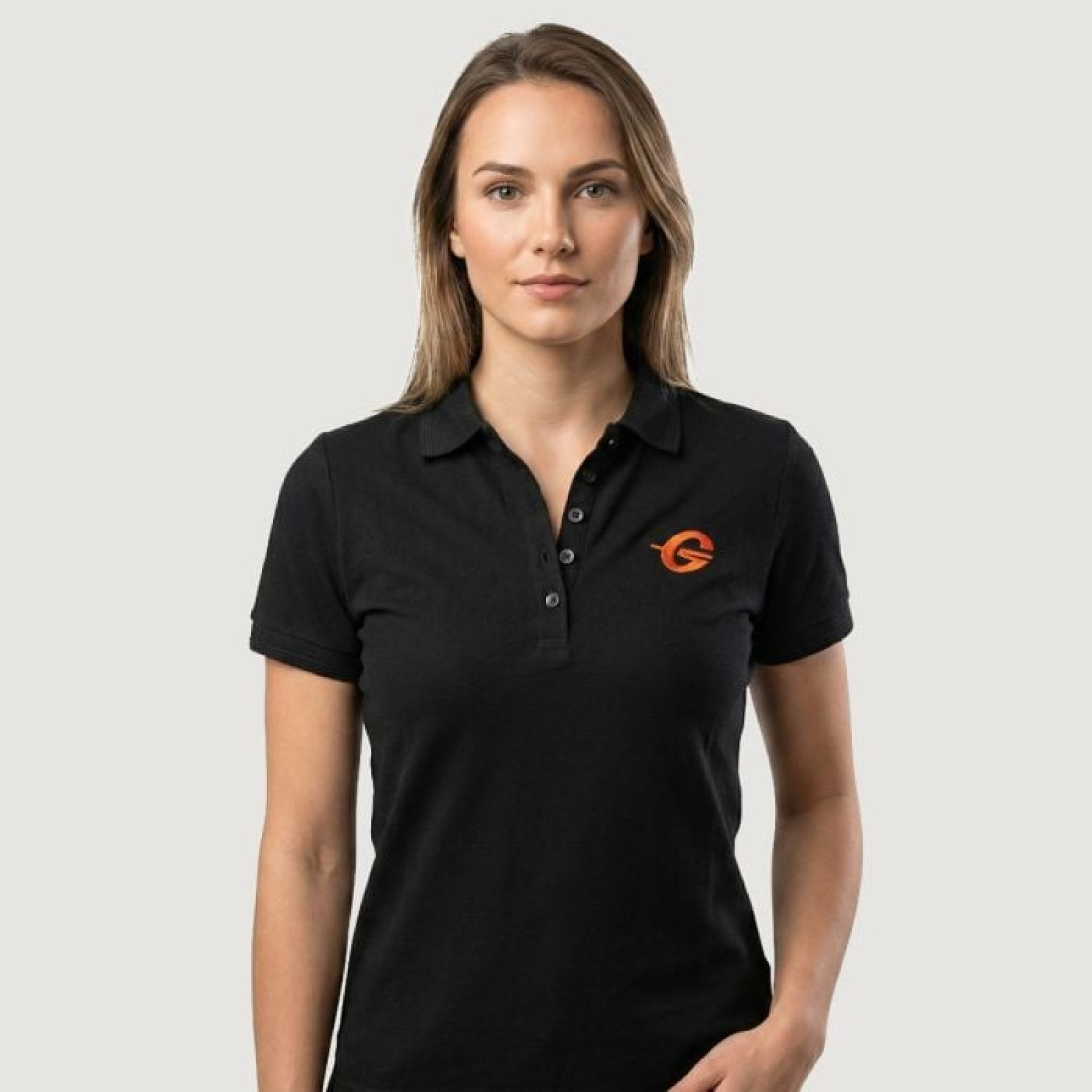 GymBeam Dámske Tričko Polo Black XL · záber 1