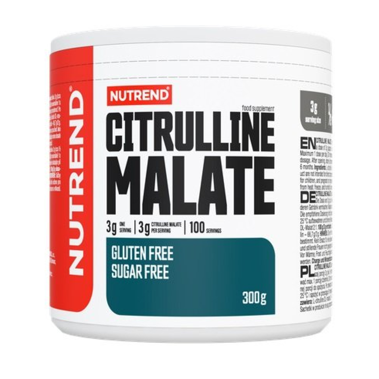 Citrulline Malate - Nutrend 300 g Neutral · záber 1