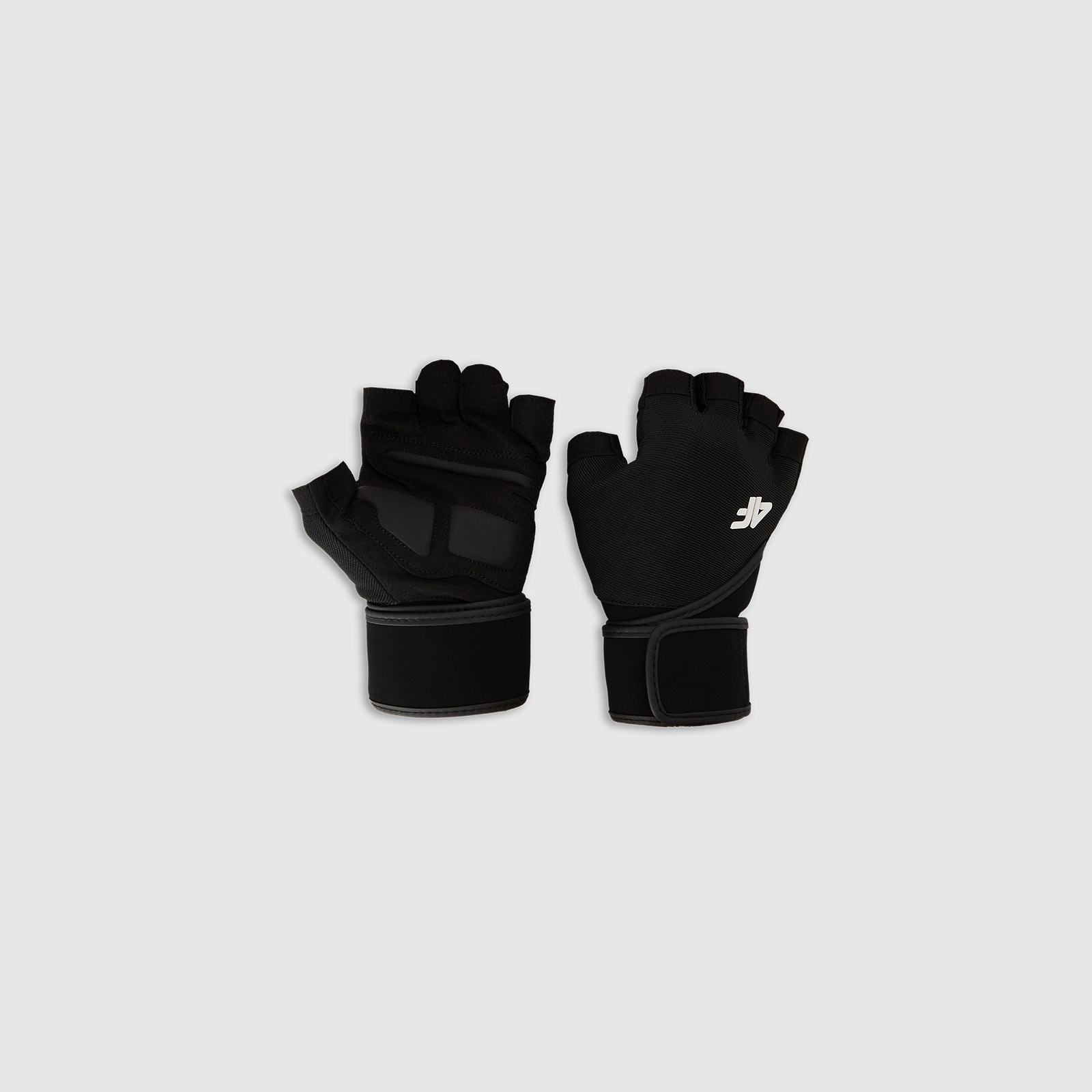 Tréningové rukavice unisex - čierne · záber 2