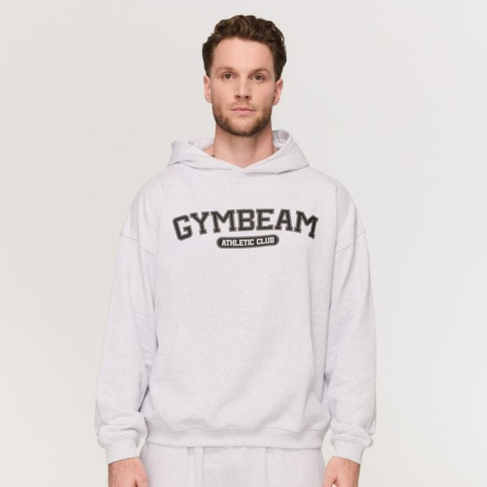GymBeam Mikina Varsity Grey L · záber 1