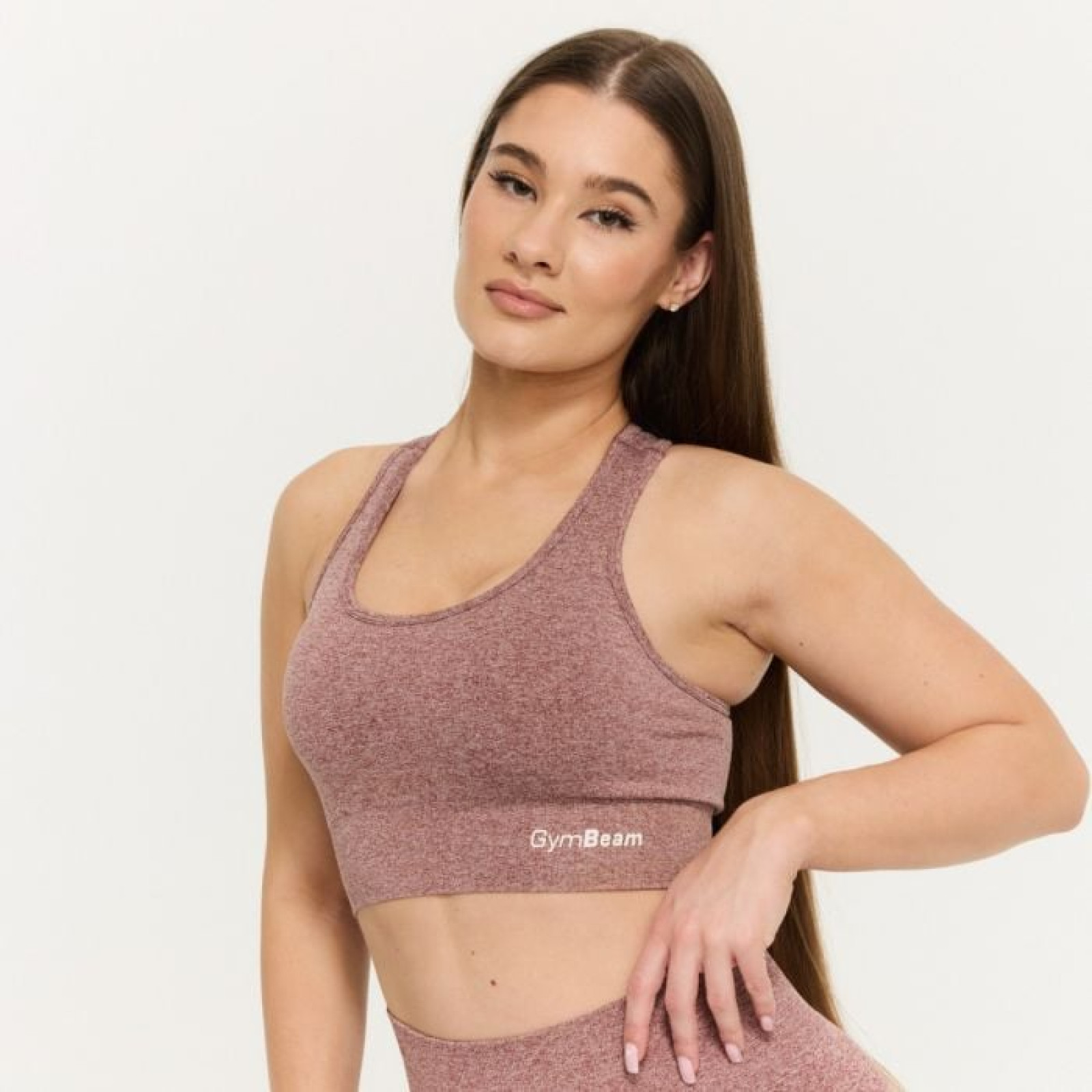 GymBeam Športová podprsenka FLO Mauve S · záber 1