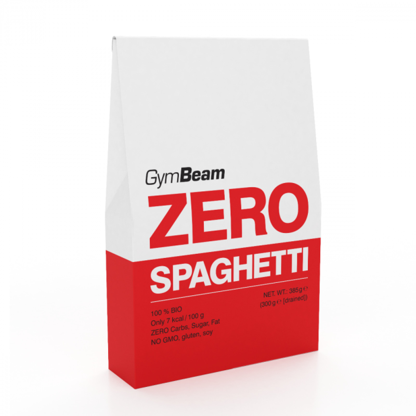 GymBeam BIO Zero Spaghetti - Hmotnosť: 0,385 kg | Balenie: 20 · záber 1
