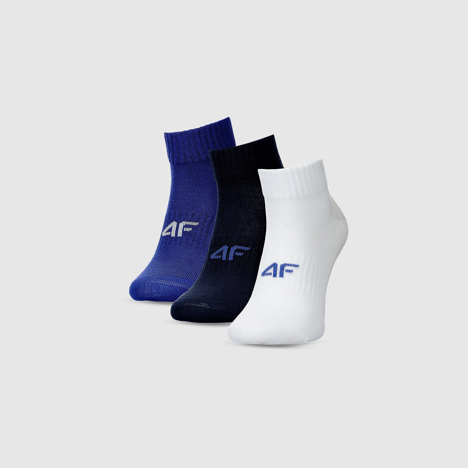 Chlapčenské casual ponožky nad členok (3-pack) - multicolor · záber 1