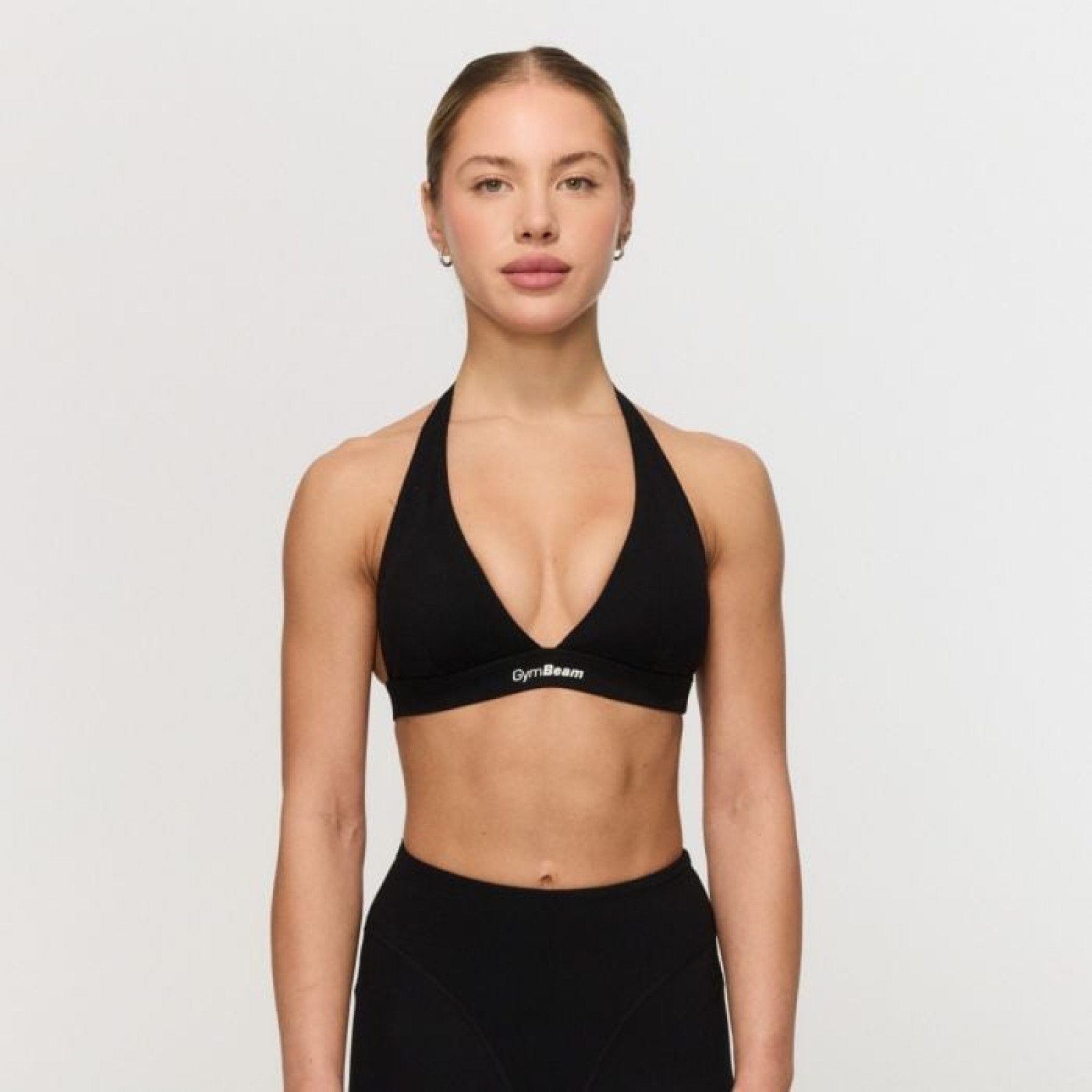 GymBeam Športová podprsenka Halter Fierce Black L · záber 1