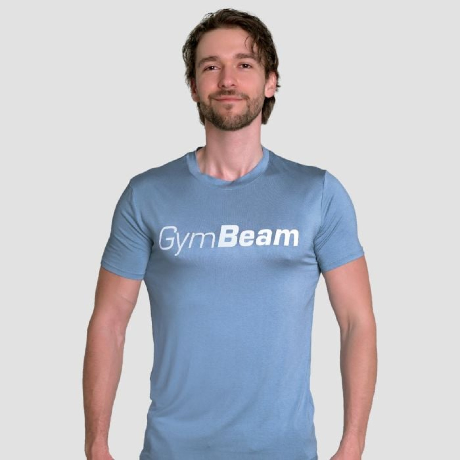 GymBeam Tričko Essence Blue XL · záber 1