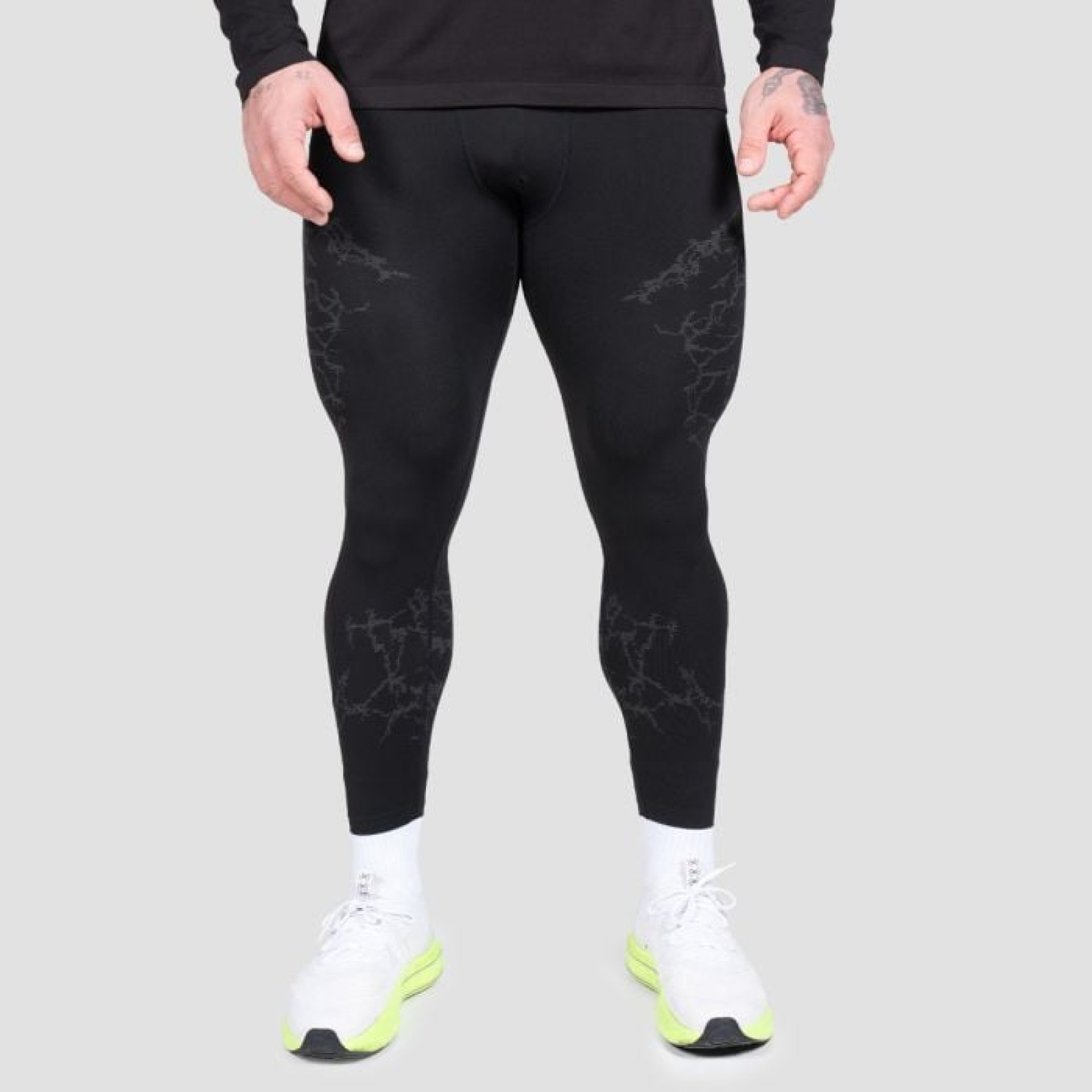 GymBeam Seamless legíny Static Black M · záber 1