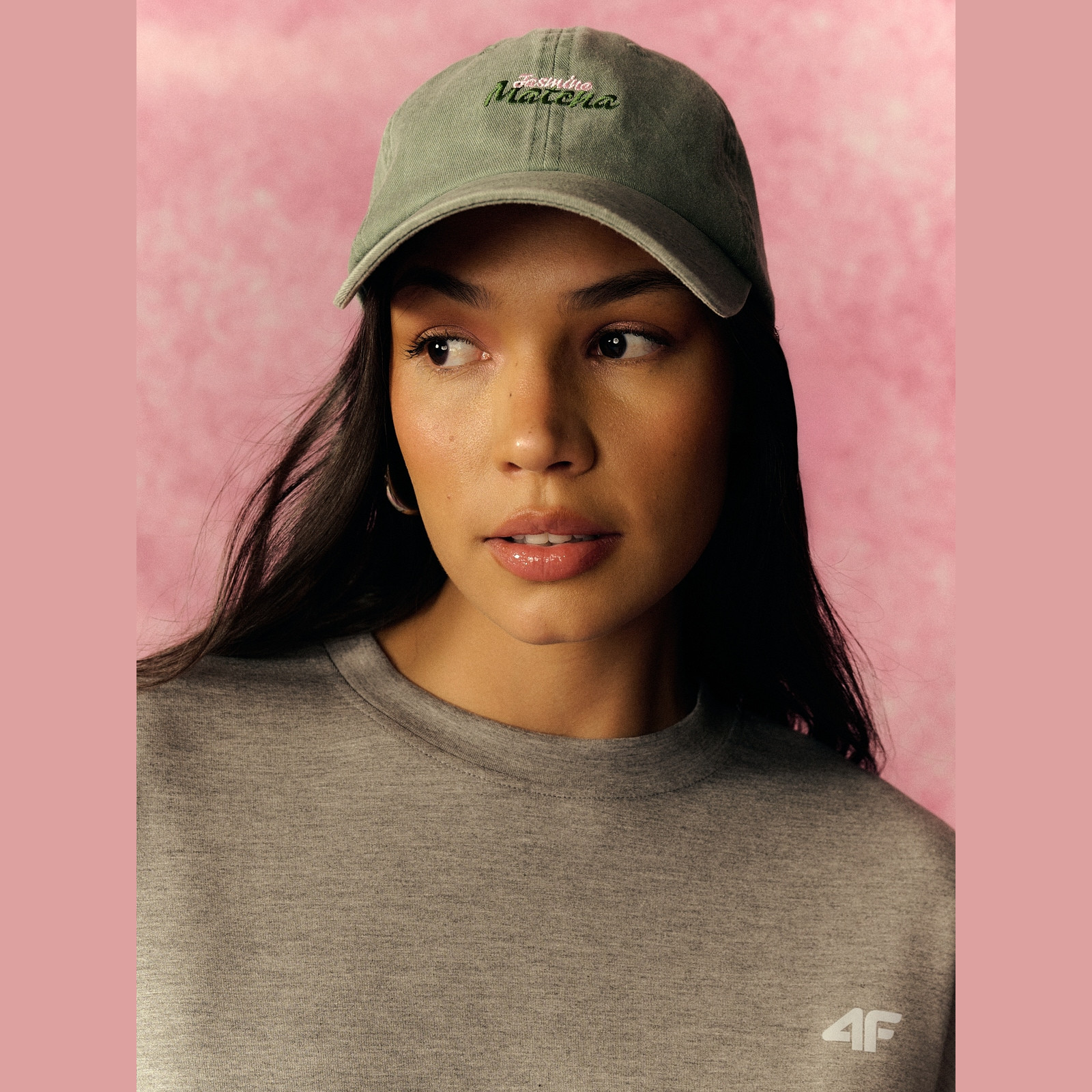 Dámska šiltovka strapback - zelená · záber 1