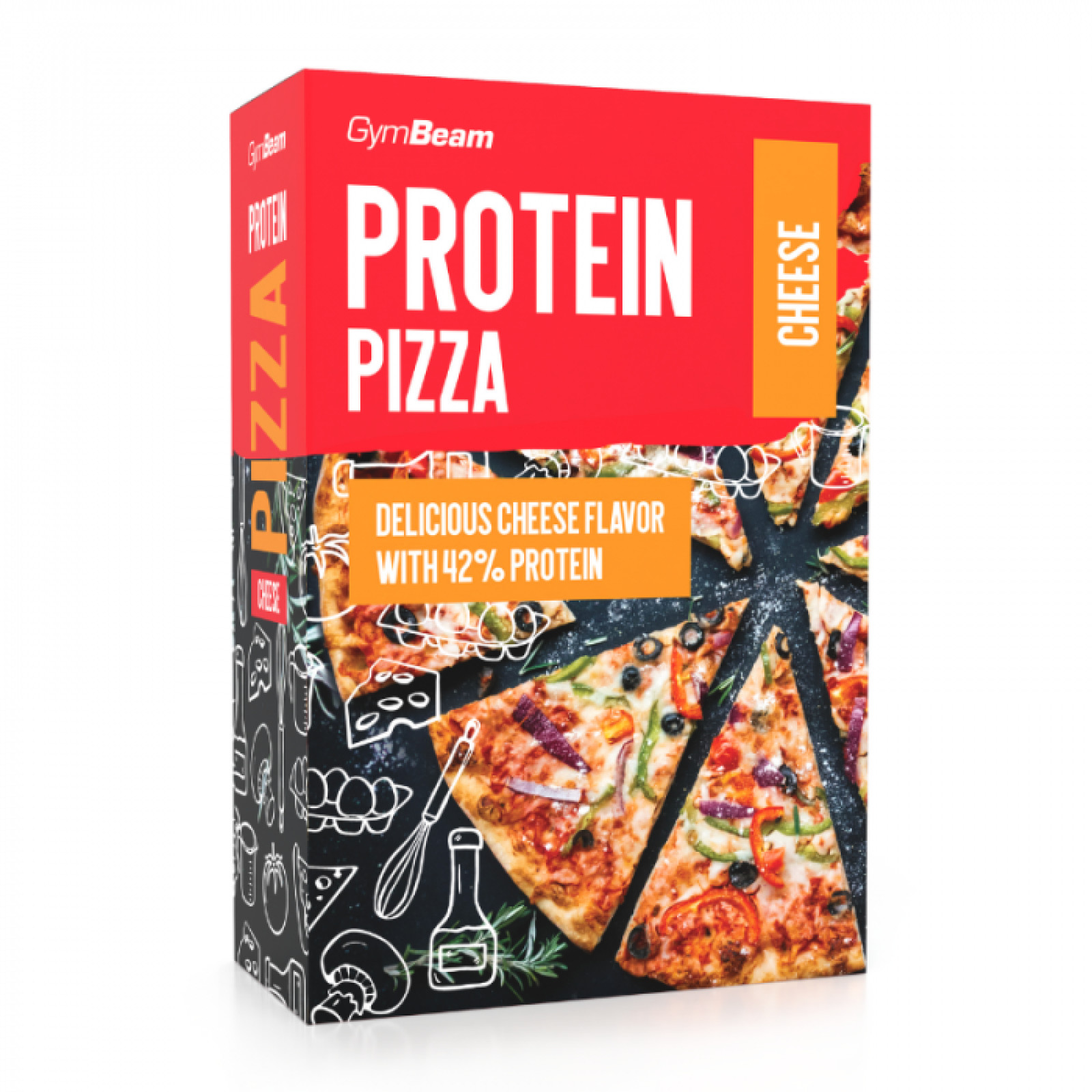 GymBeam Proteínová Pizza syr · záber 1