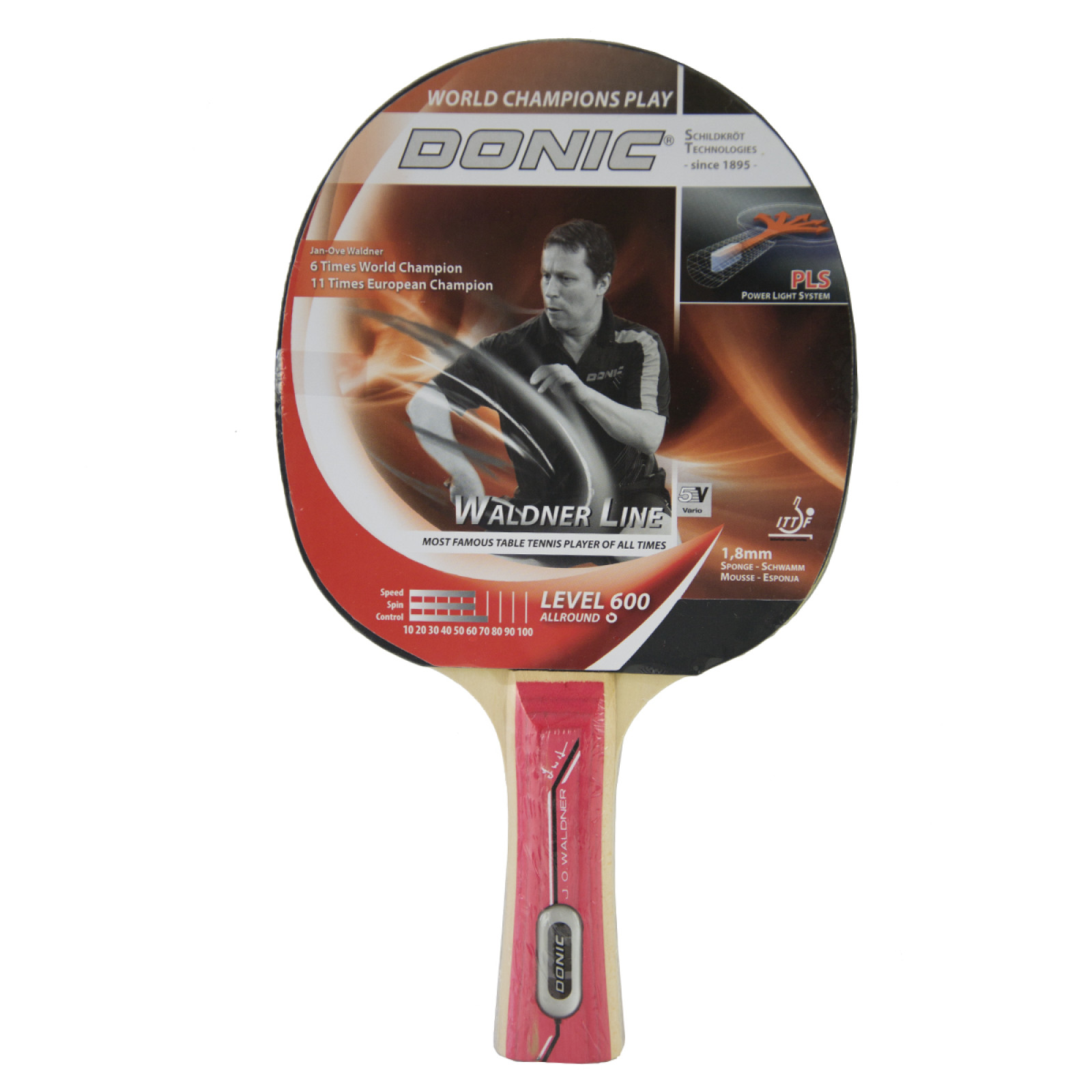 Raketa na stolný tenis DONIC Waldner 600 · záber 1