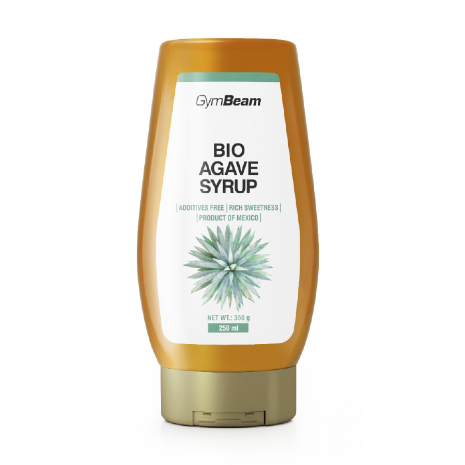 GymBeam BIO Agave Syrup 250 ml - Hmotnosť: 0,35 kg | Objem: 250 ml | Balenie: 8 · záber 1