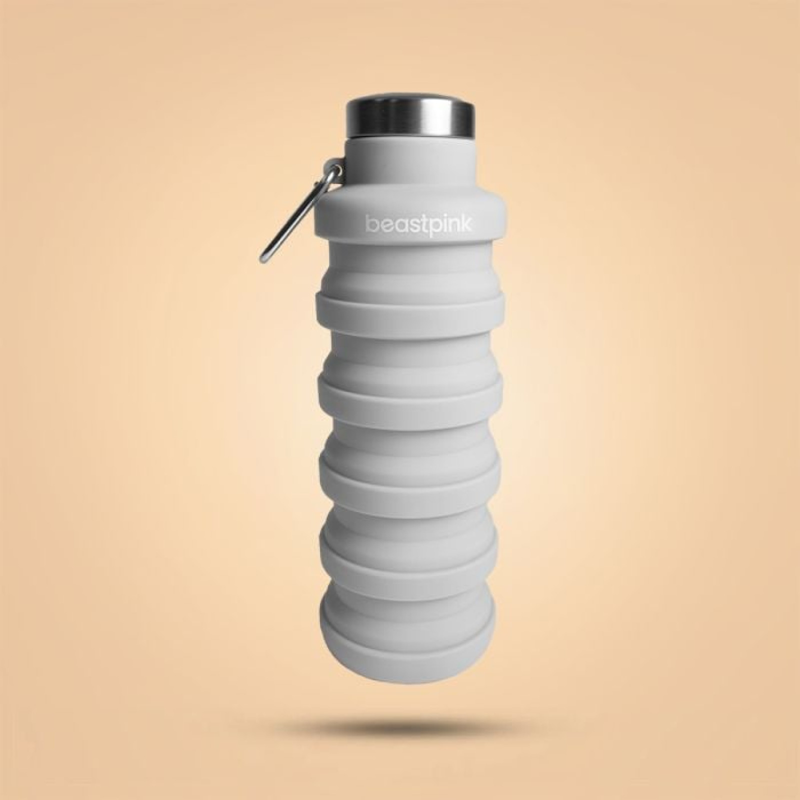 BeastPink Foldable Bottle Grey 500 ml · záber 1