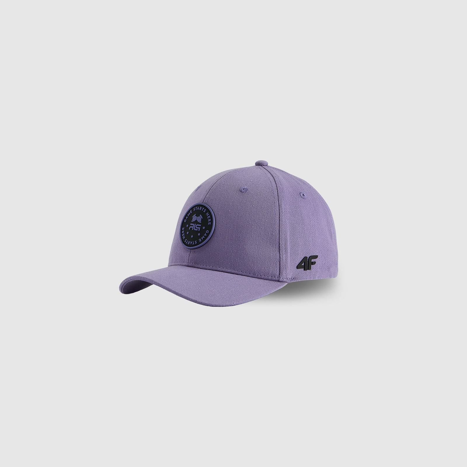 Šiltovka strapback chlapčenská 4F JUNIOR x Robert Lewandowski - fialová · záber 1