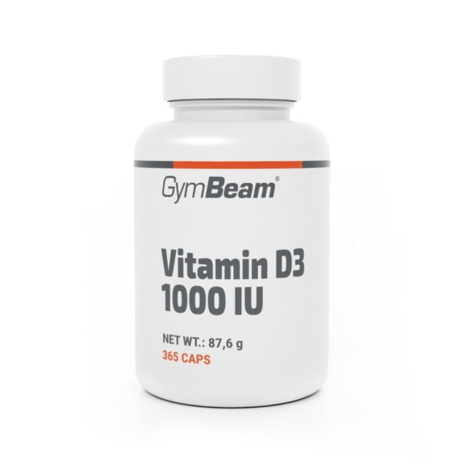 GymBeam Vitamín D3 1000 IU - Hmotnosť: 0,0876 kg | Balenie: 30 · záber 1