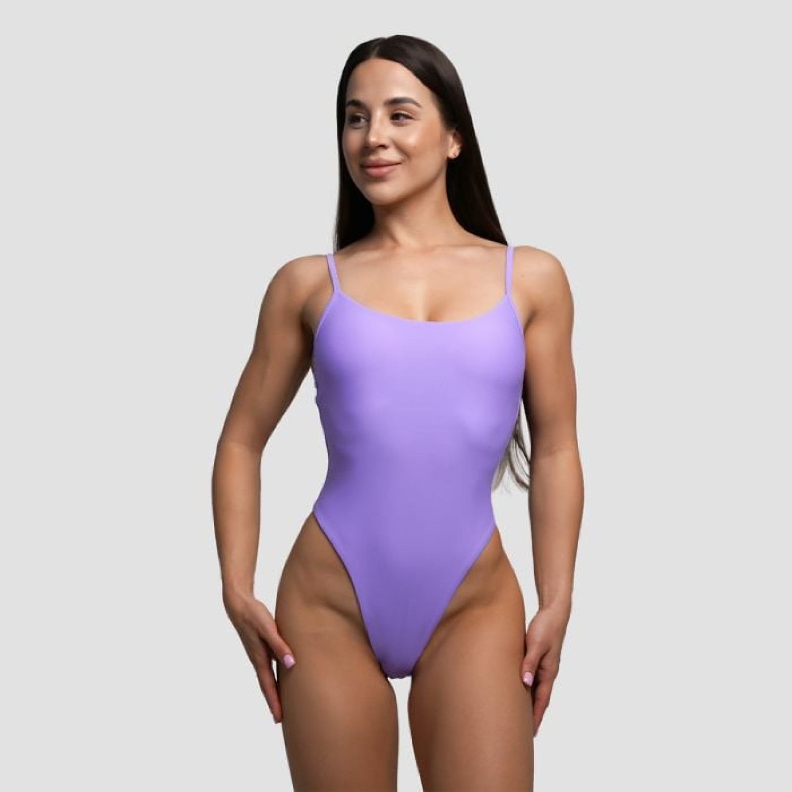 GymBeam Jednodielne plavky ARUBA Lilac SS · záber 1