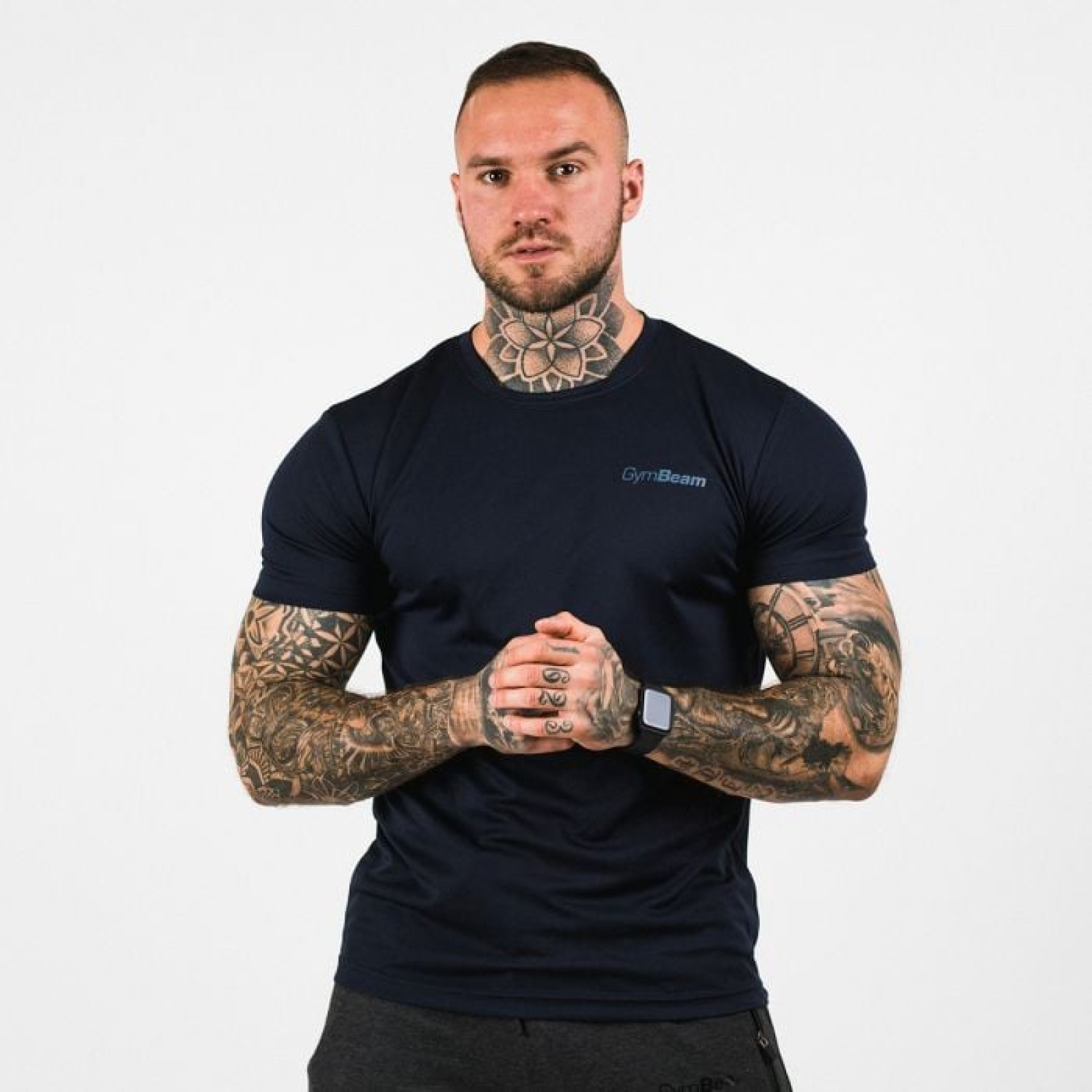 GymBeam Tričko TRN Navy S · záber 1