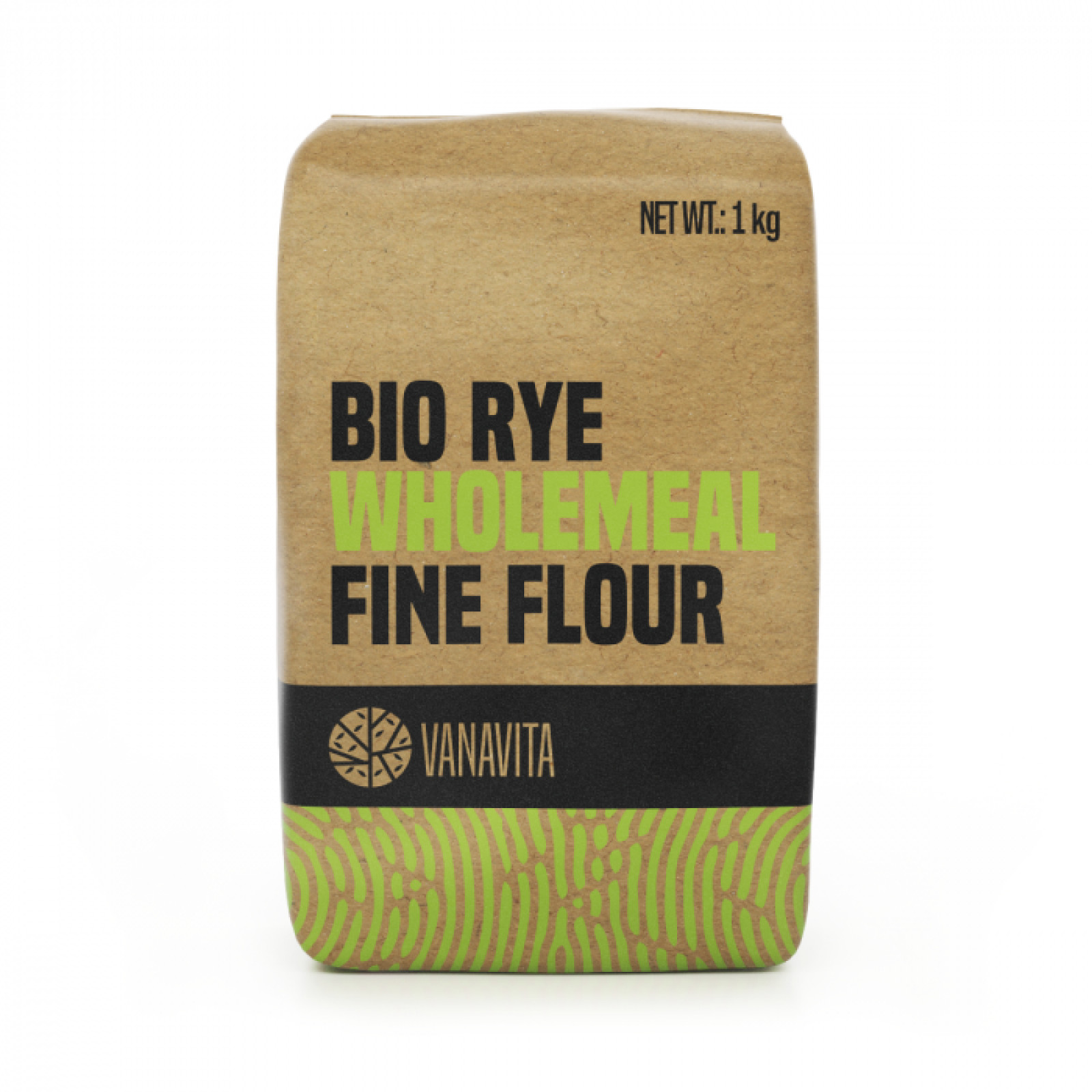 VanaVita BIO Ražná múka celozrnná hladká - Hmotnosť: 1 kg | Balenie: 10 · záber 1
