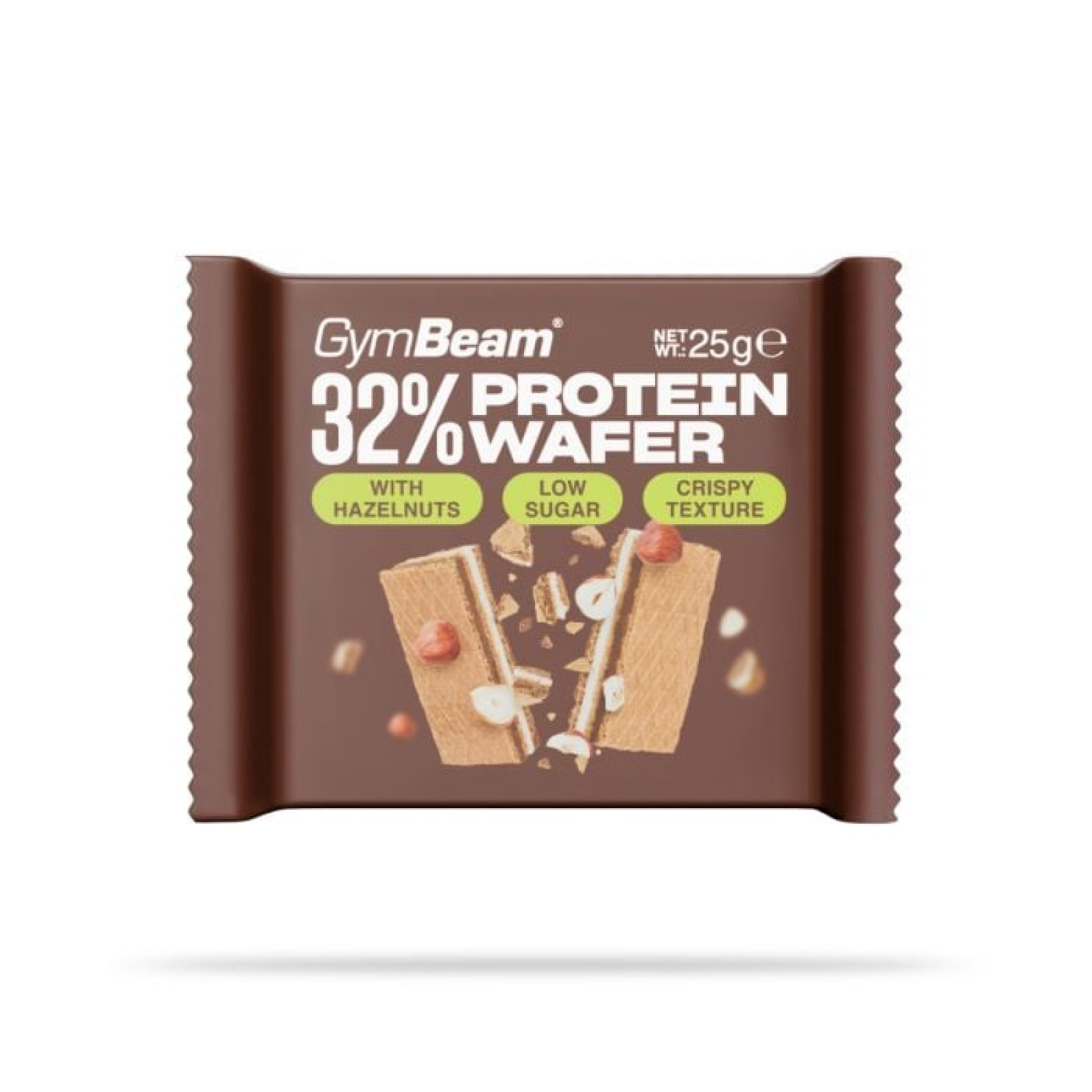 GymBeam 32% Protein Wafer - Hmotnosť: 0,4 kg · záber 1