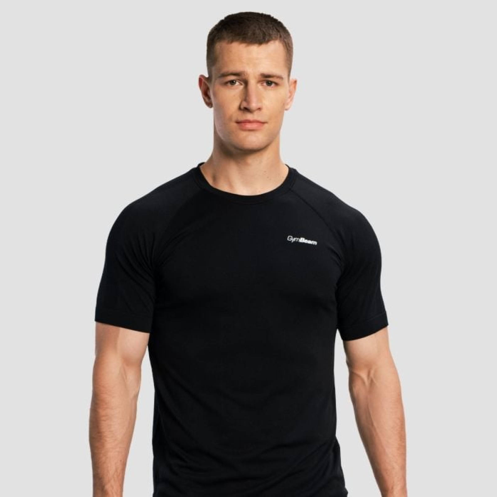 GymBeam Pánske bežecké tričko Pulse X Black L · záber 1