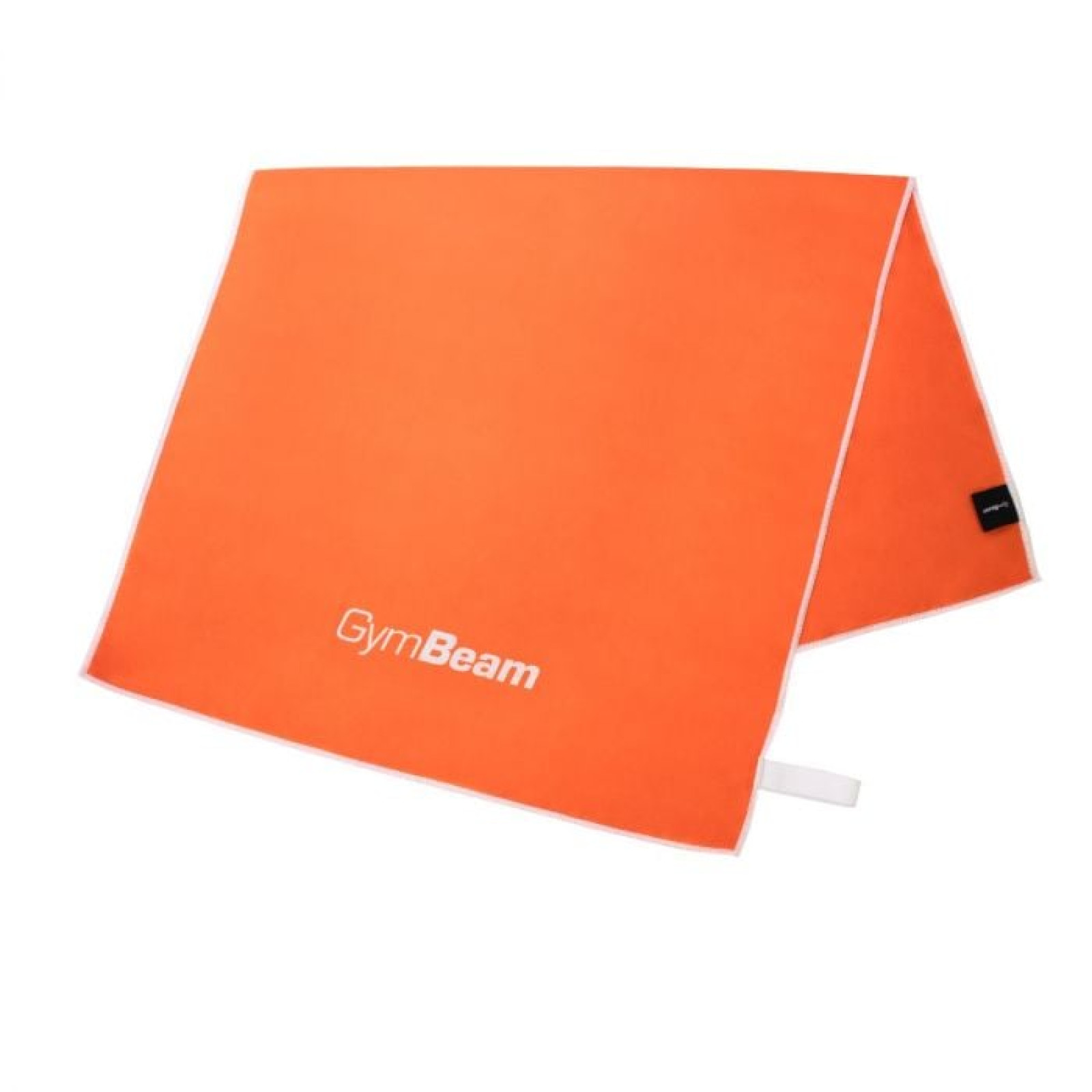 GymBeam Športový rýchloschnúci uterák Orange/White · záber 1