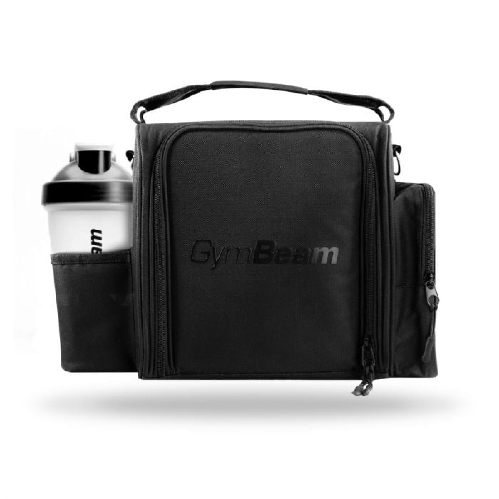 GymBeam Taška na jedlo FIT Prep Black · záber 1