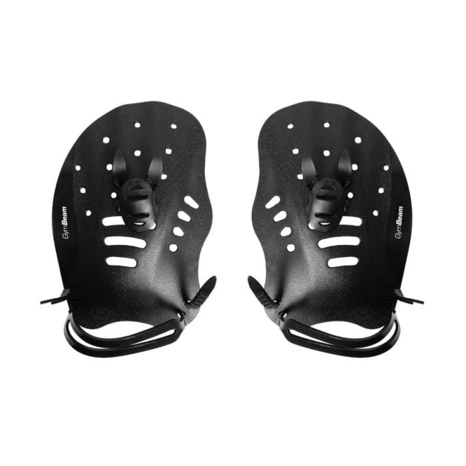 GymBeam Plavecké pádla AquaFlow Black M · záber 1