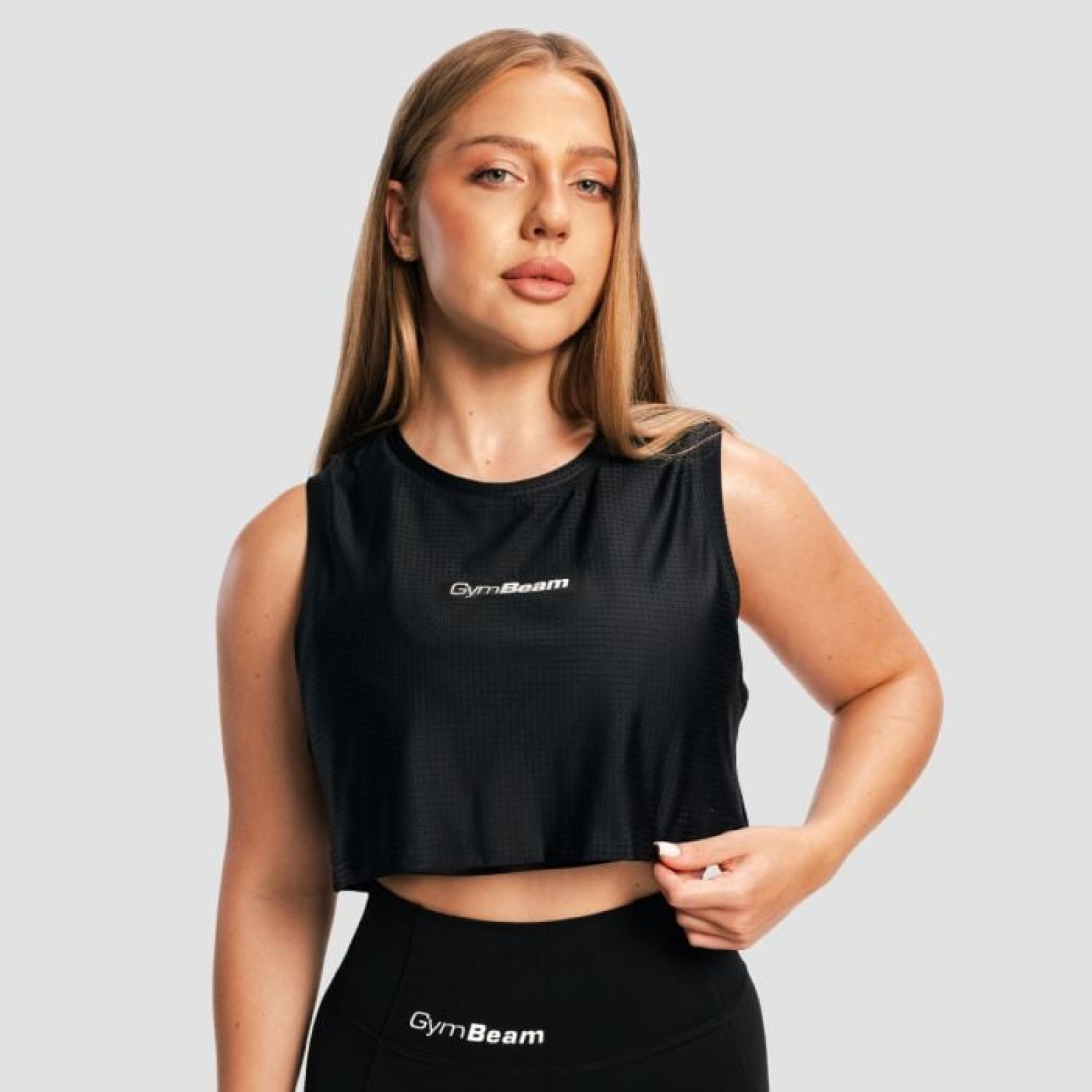 GymBeam Dámske tielko Combat Black XS · záber 1
