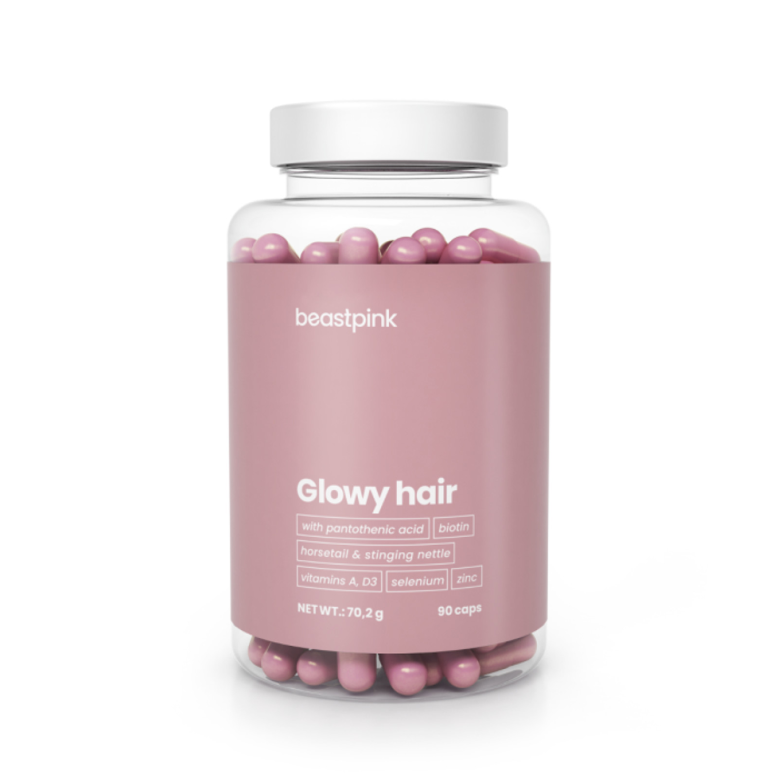 BeastPink Glowy Hair · záber 1
