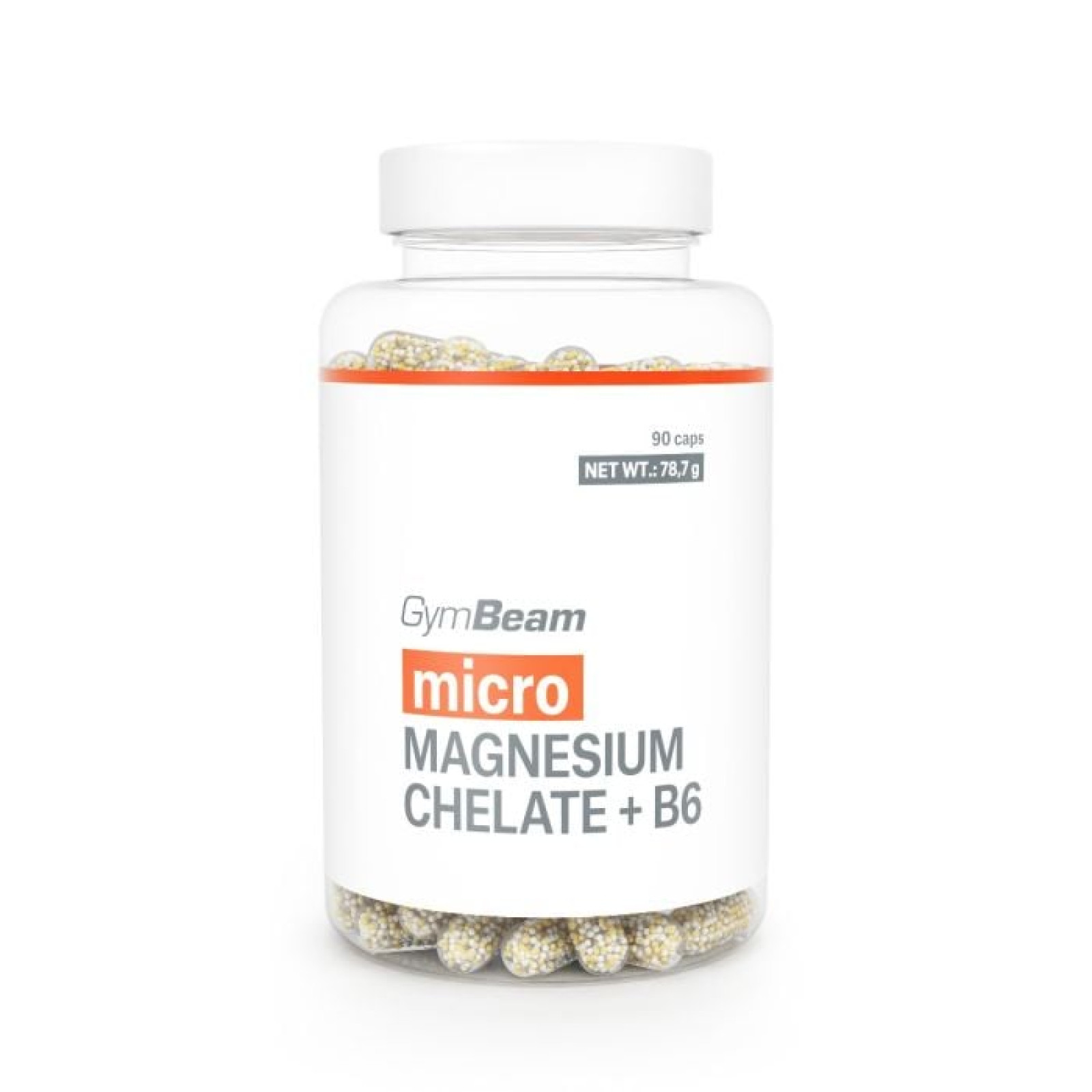 GymBeam Micro Magnézium Chelát + B6 90 tab. · záber 1