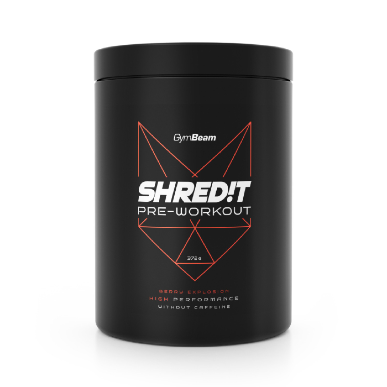 GymBeam SHRED!T pre-workout berry explosion · záber 1