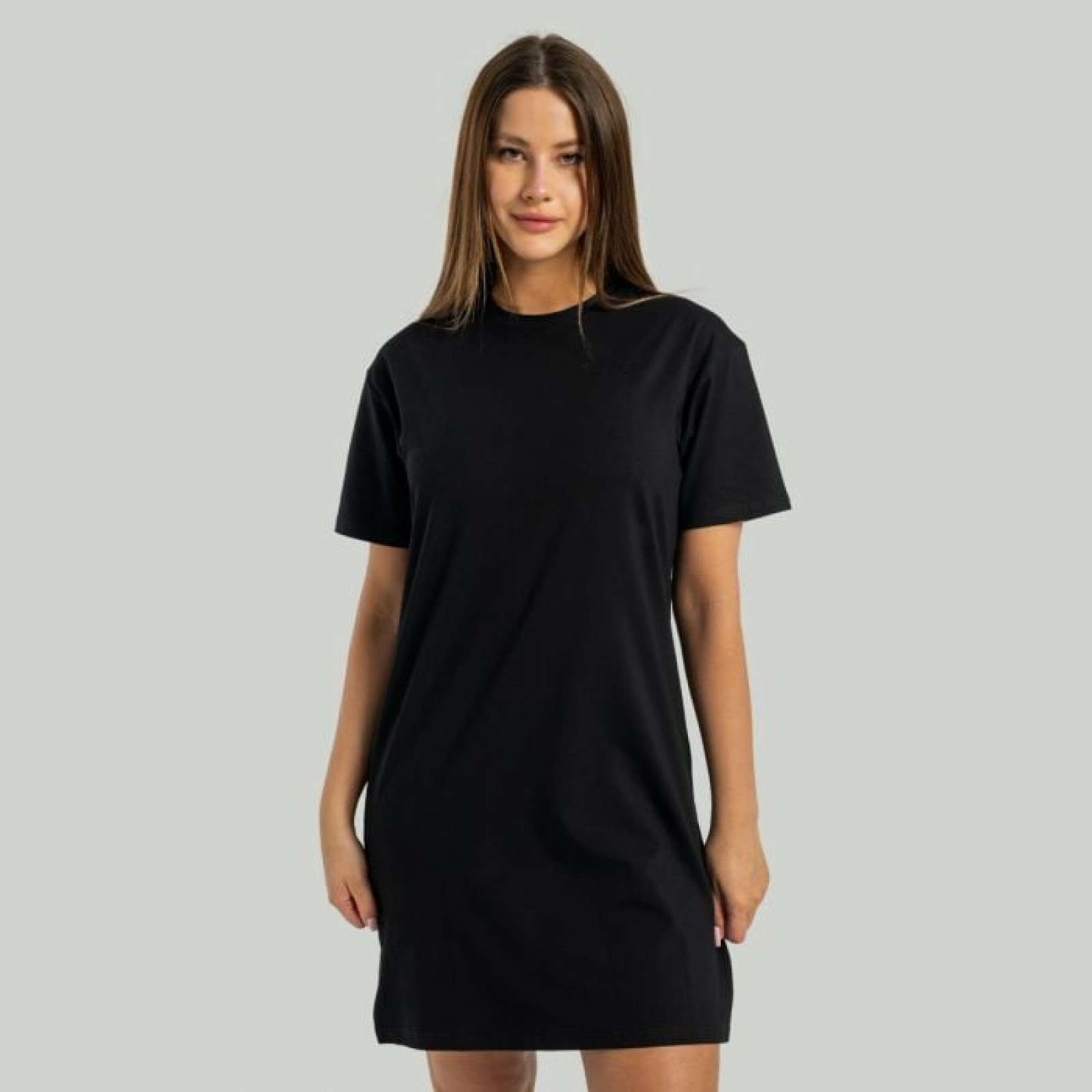 STRIX Dámske tričkové šaty ALPHA Black SS · záber 1