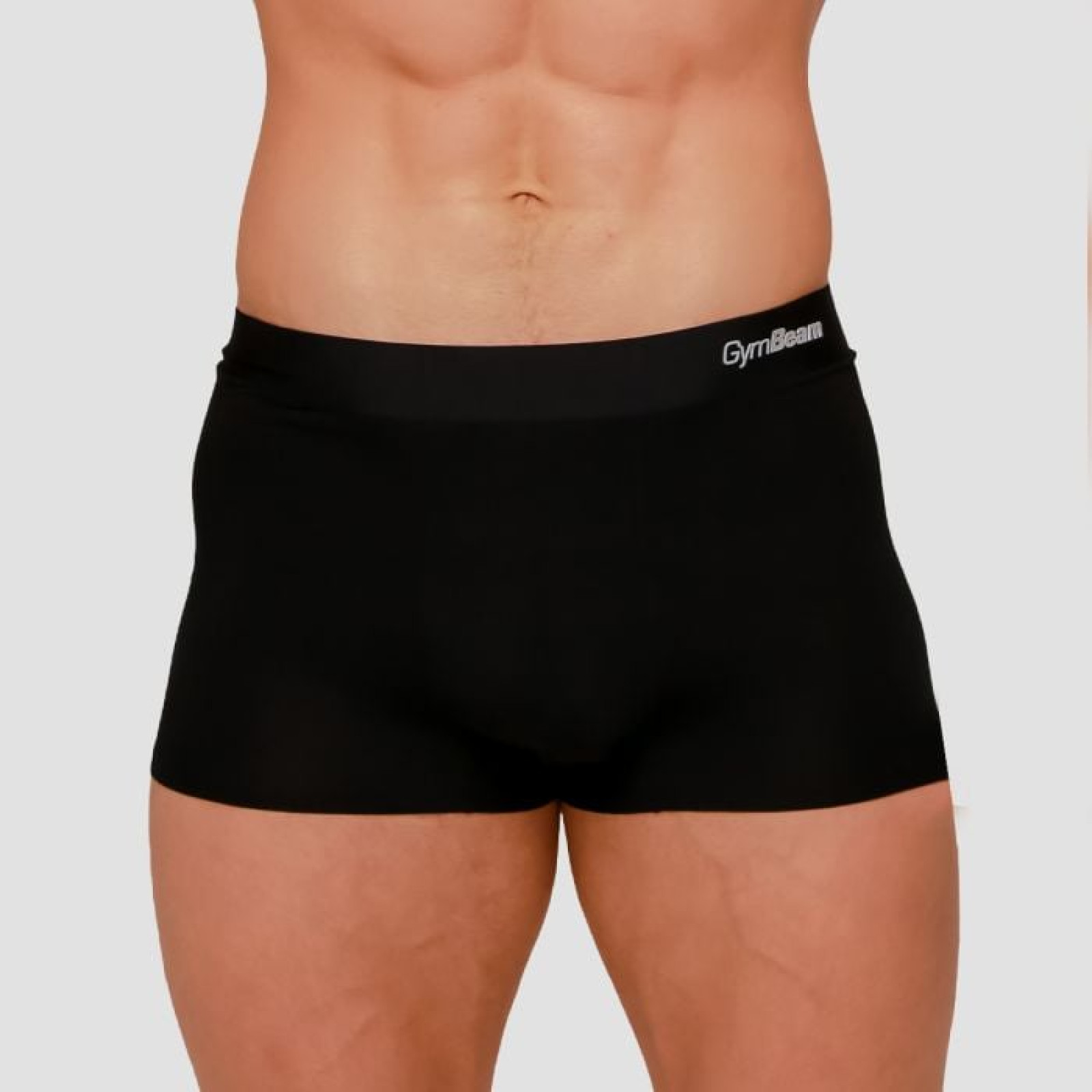 GymBeam Pánske boxerky Soft 2Pack Black MM · záber 1