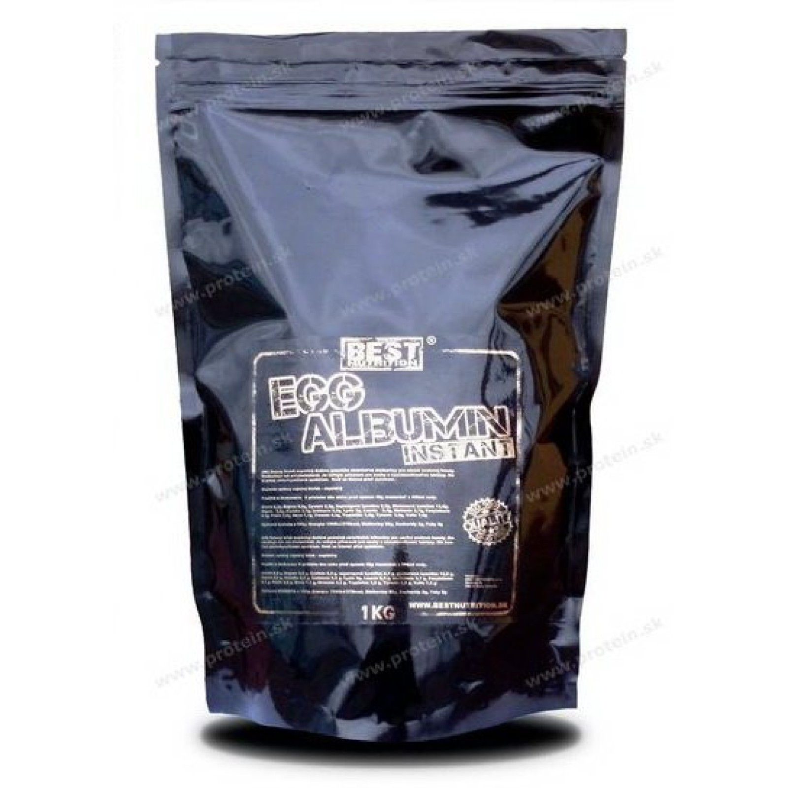 Egg Albumin - Vaječný bielok - Best Nutrition 1000 g Neutral · záber 1