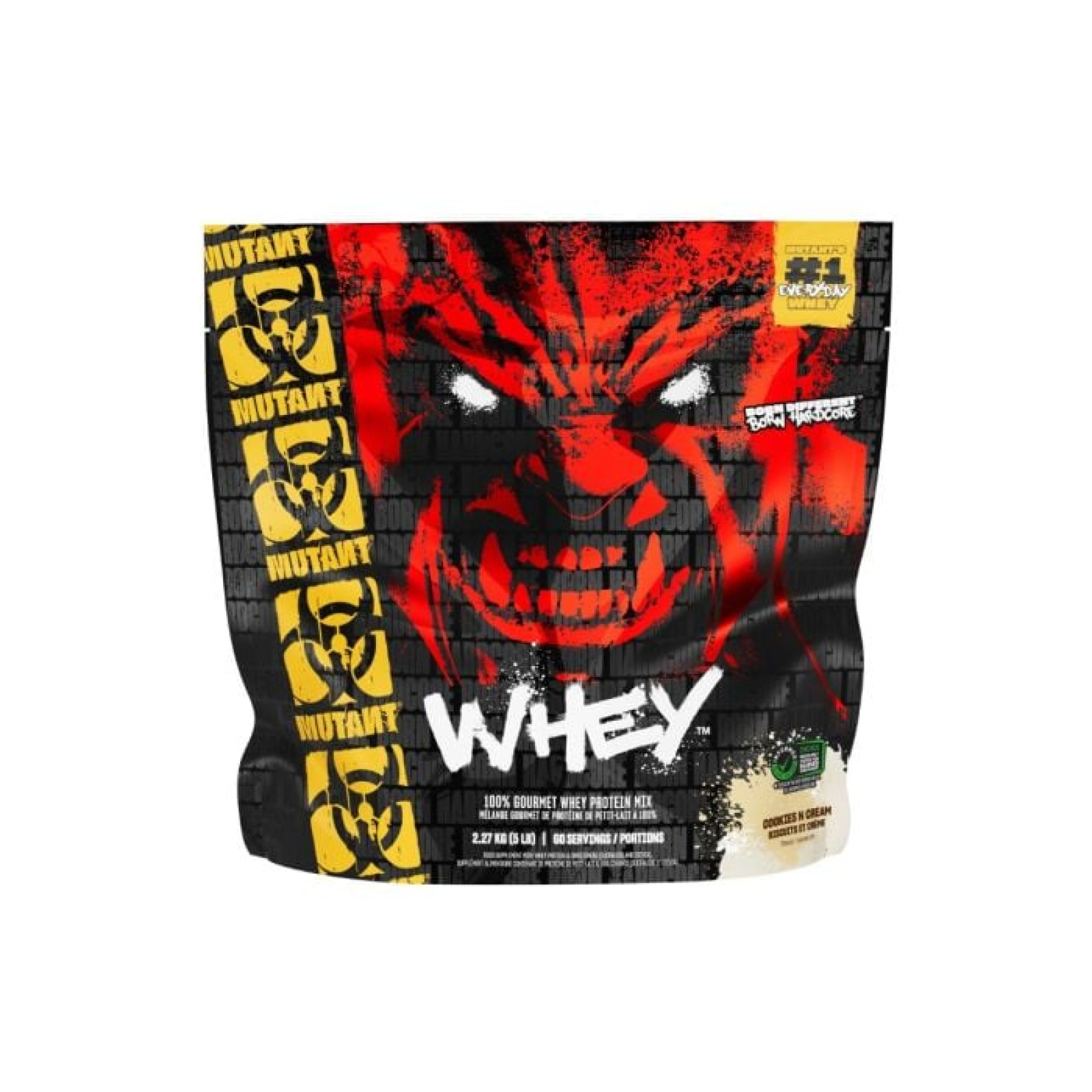 PVL Mutant Whey cookies & cream - Príchuť: Cookies & cream | Hmotnosť: 2,27 kg | Balenie: 6 · záber 1