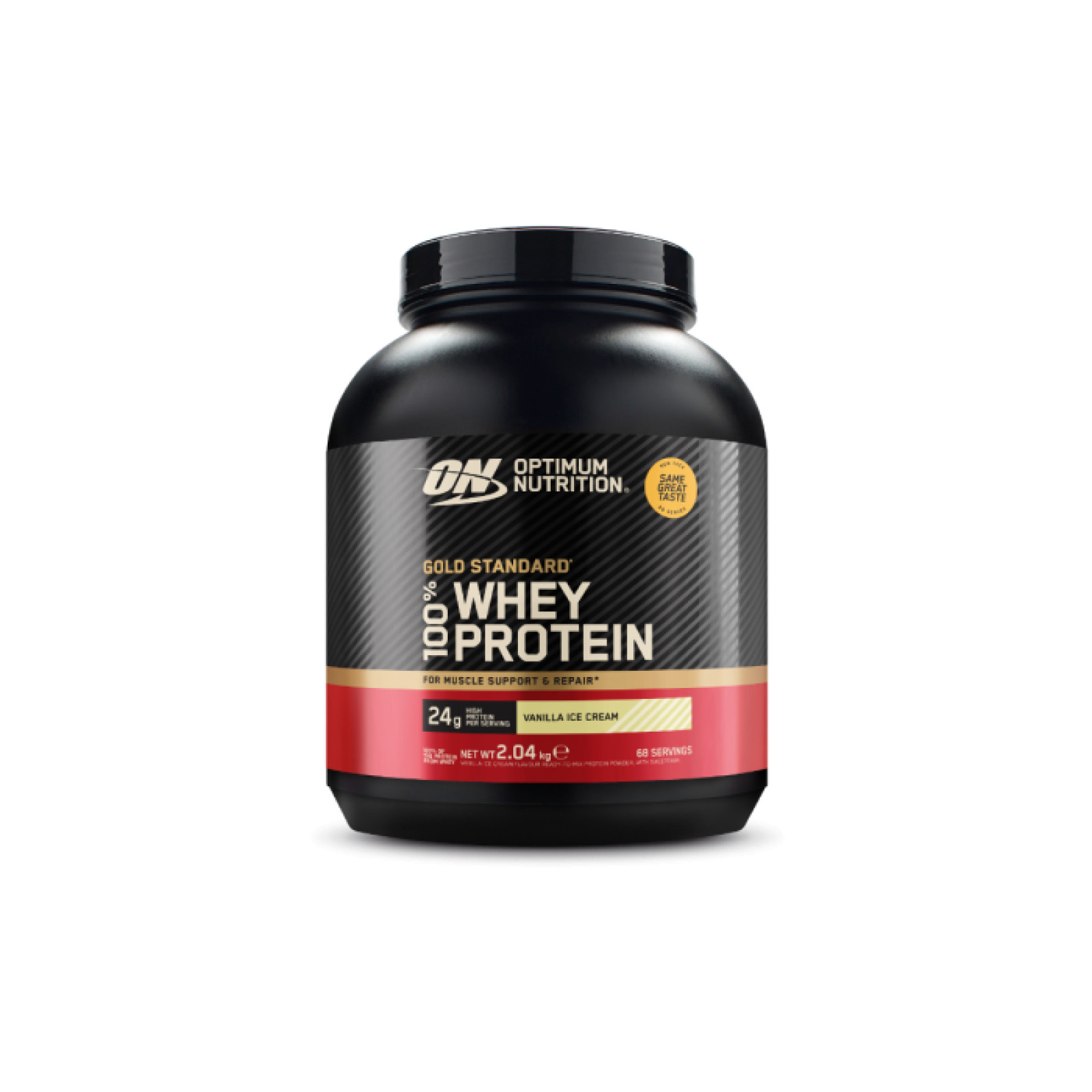 Optimum Nutrition 100 Whey Gold Standard vanilková zmrzlina - Príchuť: Vanilková zmrzlina | Hmotnosť: 2,015 kg | Balenie: 4 · záber 1