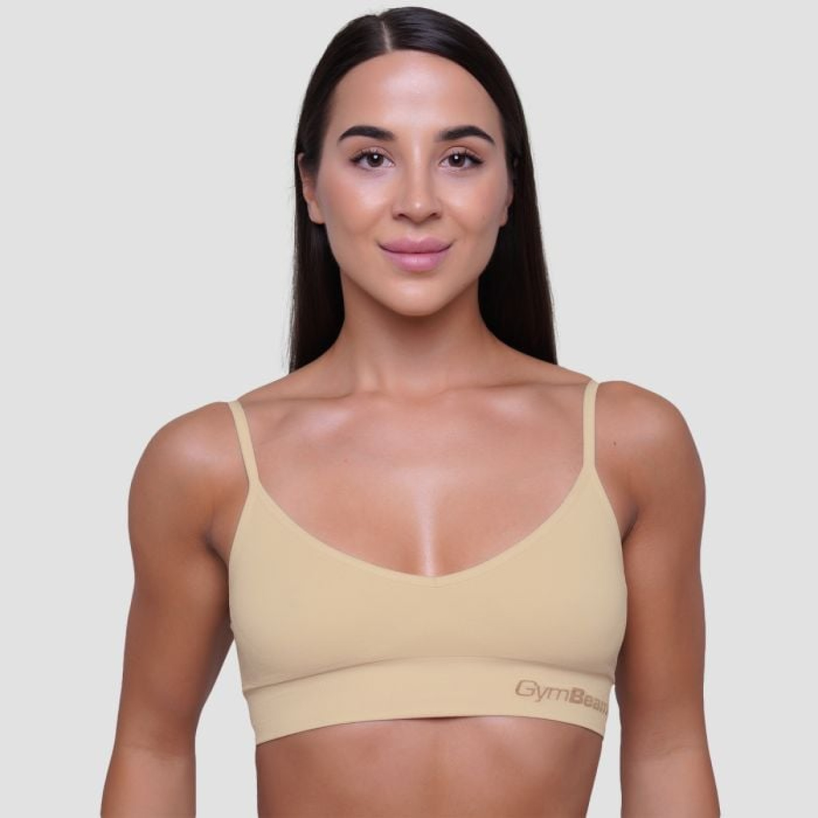 GymBeam Podprsenka Triangle Nude MM · záber 1