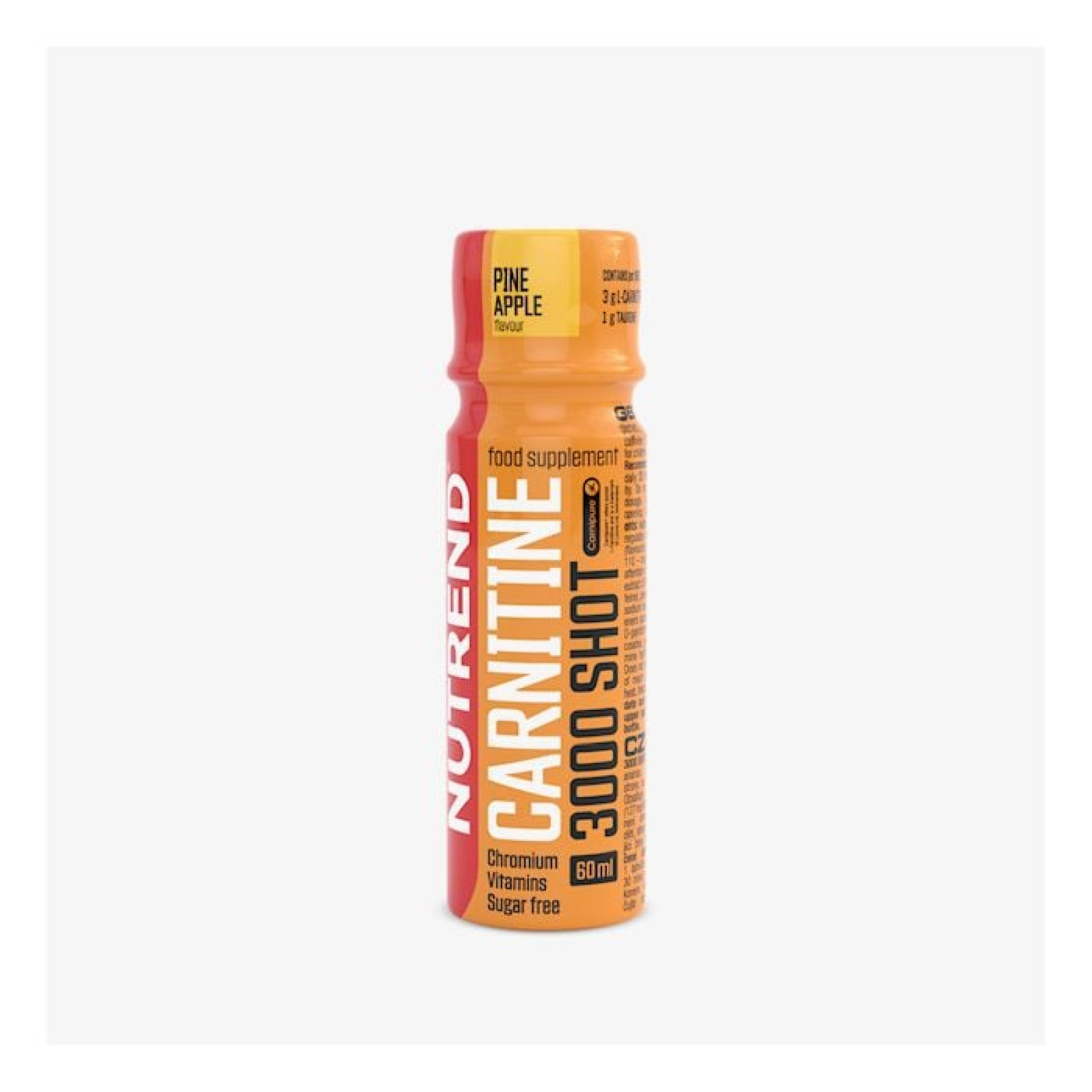 NUTREND Carnitine 3000 SHOT 60 ml ananás · záber 1